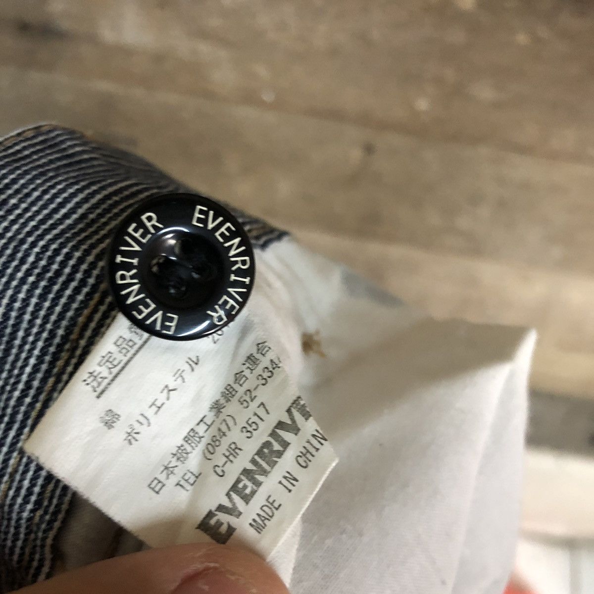 Japanese Brand × OVER THE STRiPES Evenriver Stripe Grey Multipocket Cargo Pants #2994 Size US 32 / EU 48 - 15 Thumbnail