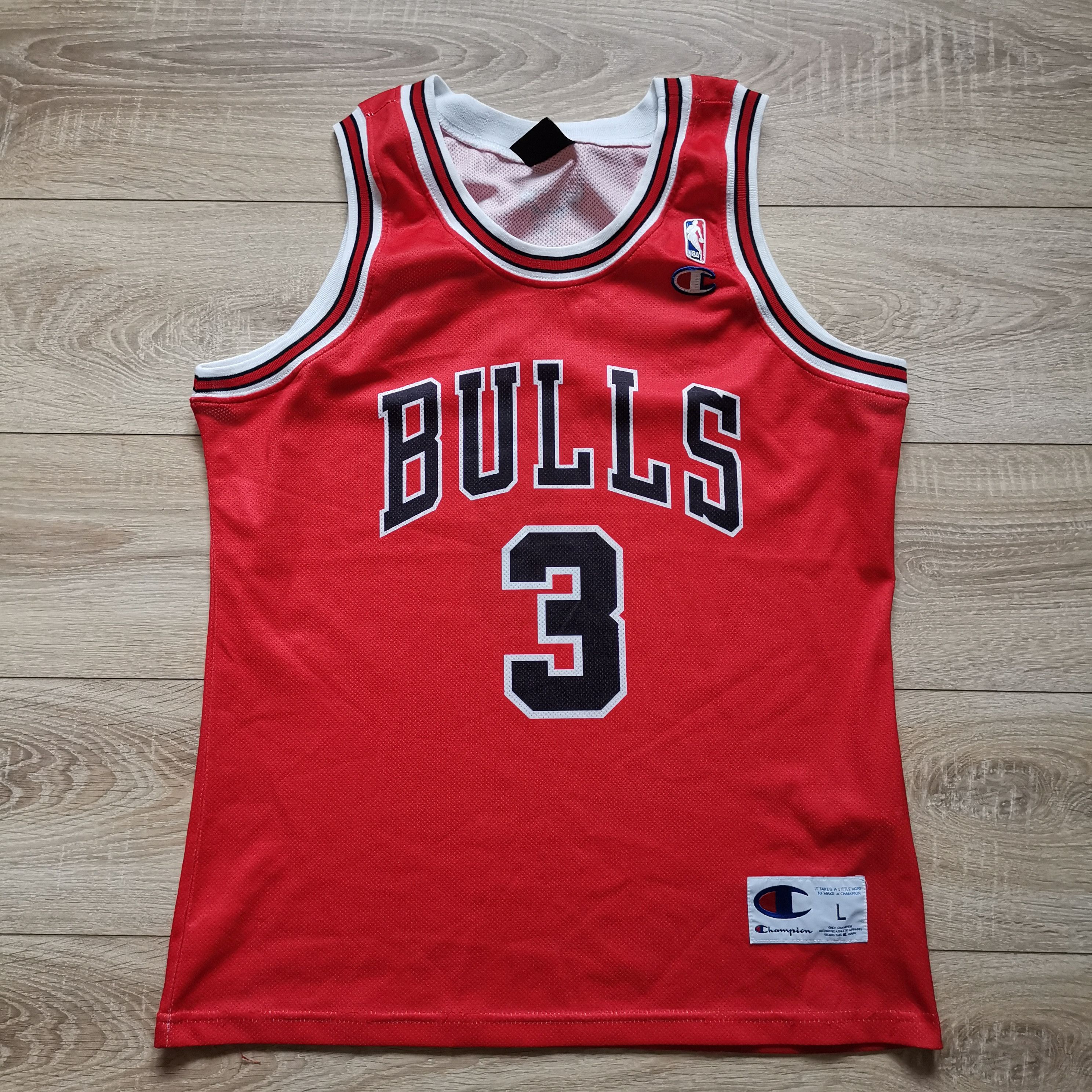 Champion Vintage Champion Chicago Bulls #3 Wallace jersey Size US L / EU 52-54 / 3 - 1 Thumbnail