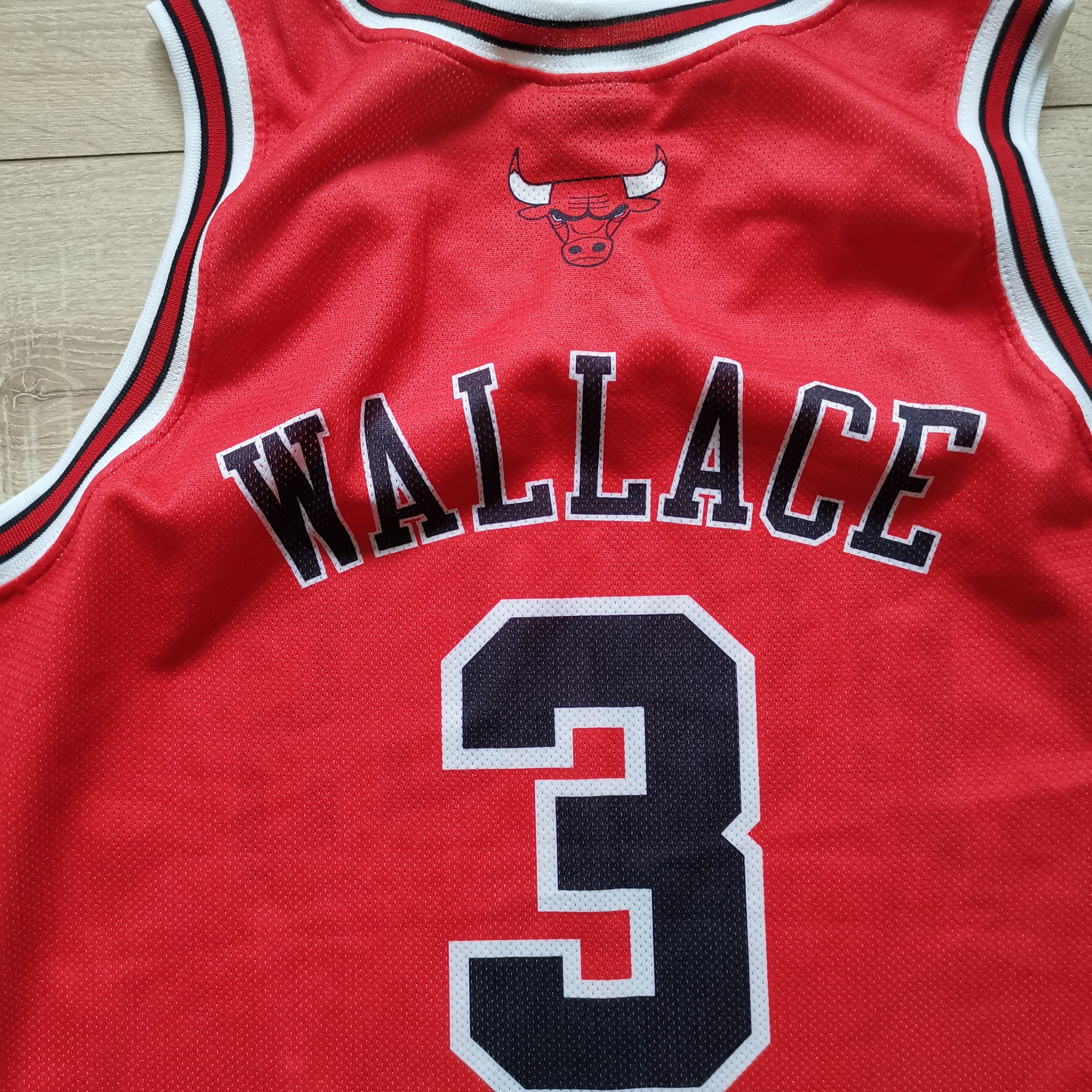 Champion Vintage Champion Chicago Bulls #3 Wallace jersey Size US L / EU 52-54 / 3 - 6 Thumbnail
