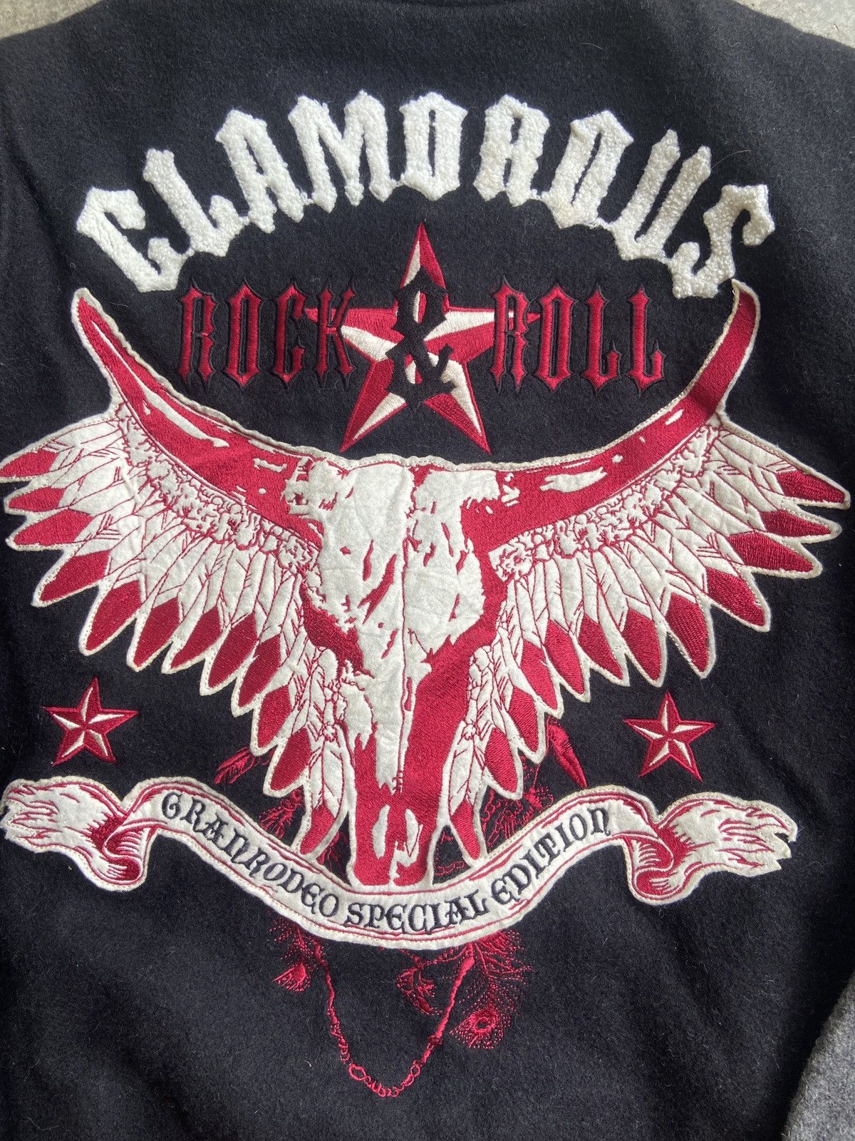 Japanese Brand Granrodeo Glamorous 05 Rock & Roll SE Wool Varsity Jacket Size US M / EU 48-50 / 2 - 5 Thumbnail