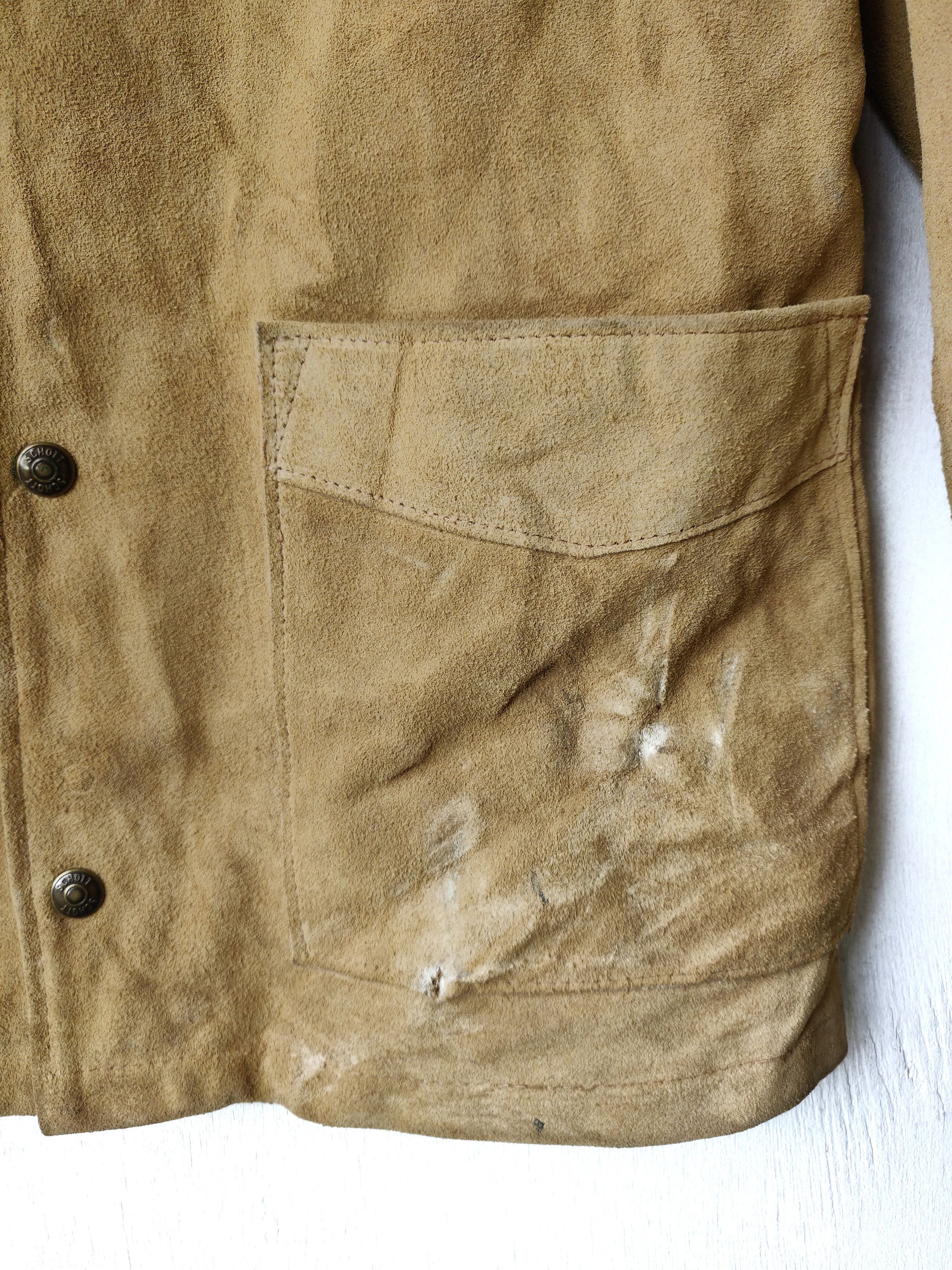 Genuine Leather Vintage 80/90s Schott Full Leather Jacket Size US M / EU 48-50 / 2 - 9 Thumbnail