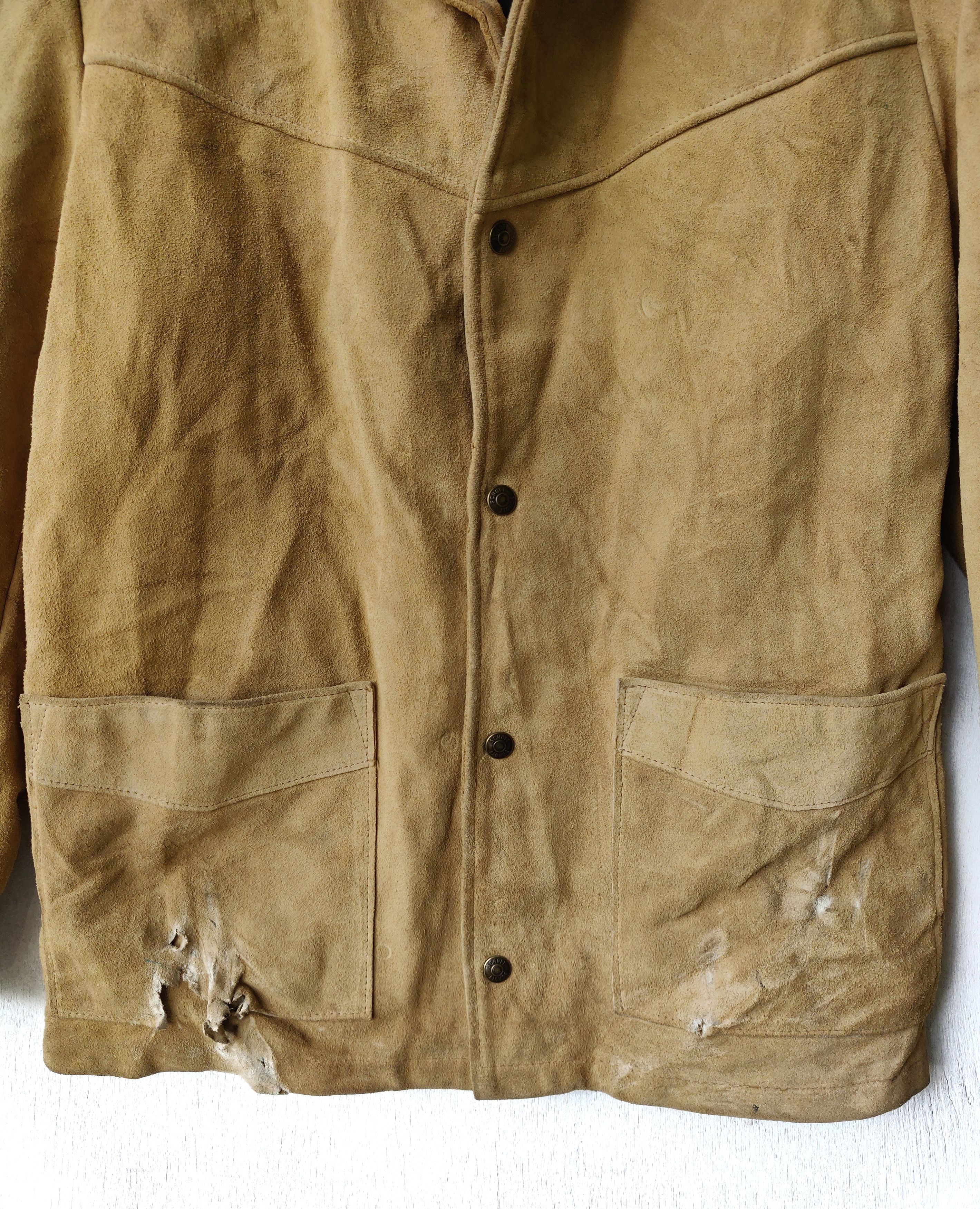 Genuine Leather Vintage 80/90s Schott Full Leather Jacket Size US M / EU 48-50 / 2 - 7 Thumbnail