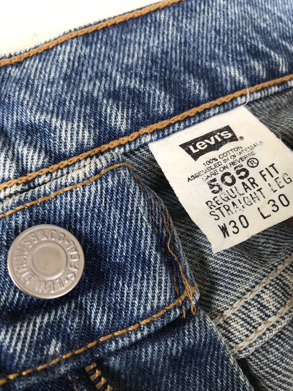 Levi's Vintage Clothing Vintage Levi’s 505 Size US 30 / EU 46 - 6 Thumbnail