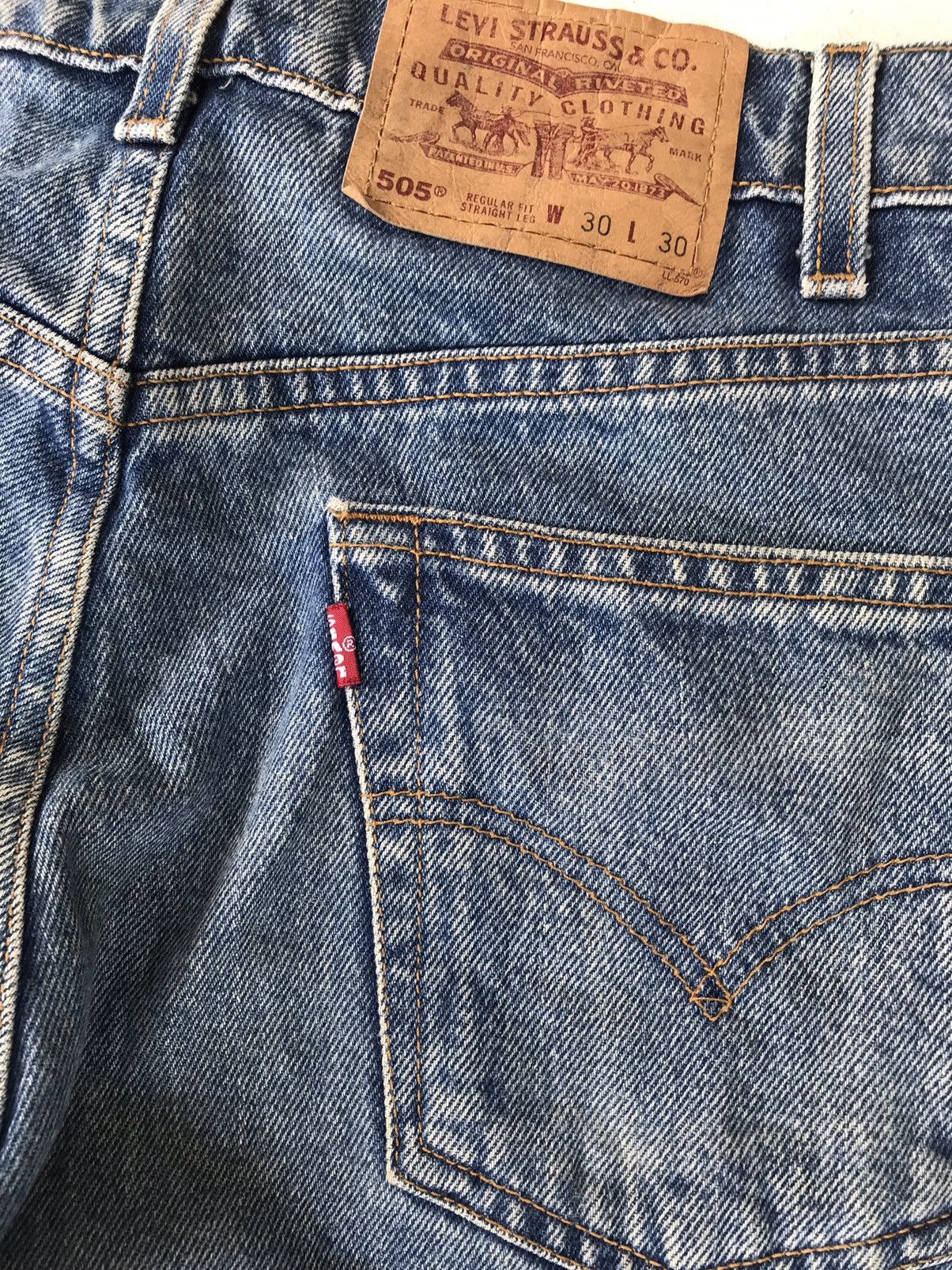 Levi's Vintage Clothing Vintage Levi’s 505 Size US 30 / EU 46 - 5 Thumbnail