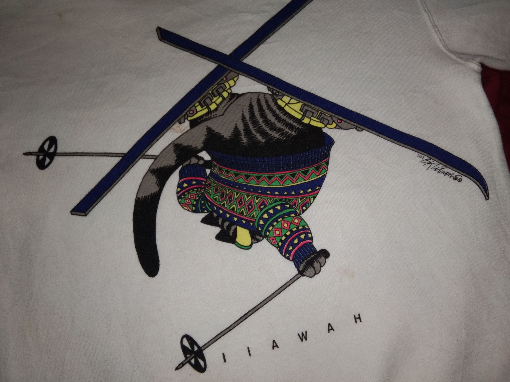 Vintage VTG Kliban Cats Ski sweatshirt Size US S / EU 44-46 / 1 - 4 Thumbnail
