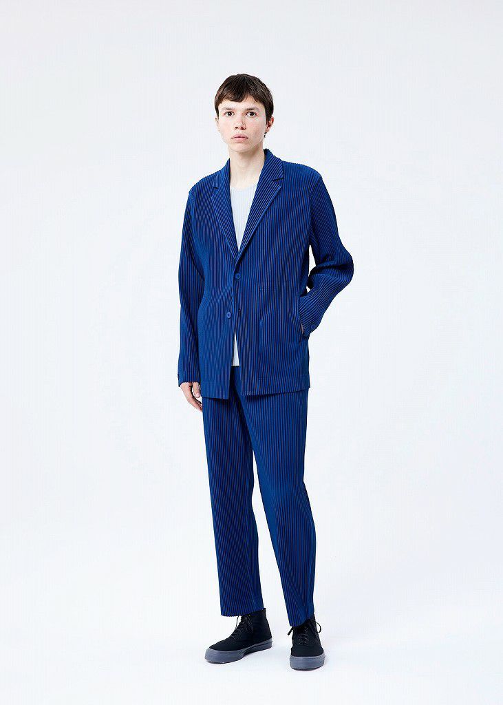 Issey Miyake ISSEY MIYAKE HOMME PLISSÉ 2022 SS Tailored Jacket Size US M / EU 48-50 / 2 - 2 Thumbnail