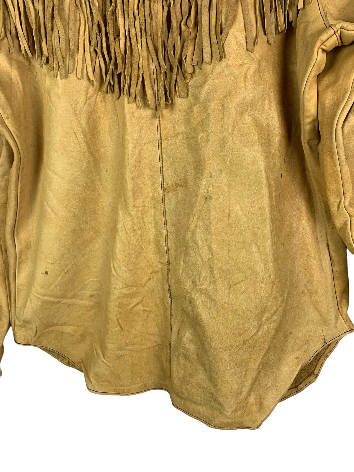14th Addiction 🔥Vintage 203 American Red Indian Style Fulll Leather Jacket Size US L / EU 52-54 / 3 - 10 Thumbnail