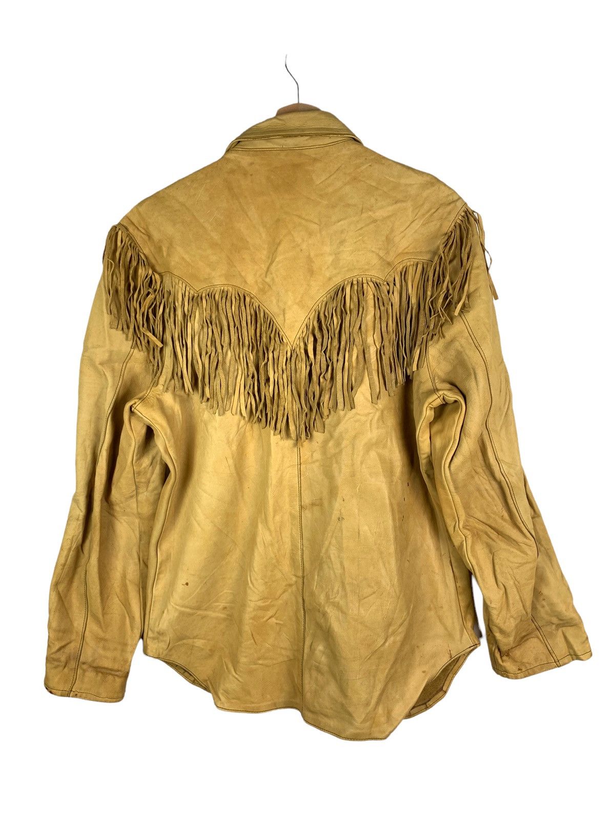 14th Addiction 🔥Vintage 203 American Red Indian Style Fulll Leather Jacket Size US L / EU 52-54 / 3 - 8 Thumbnail