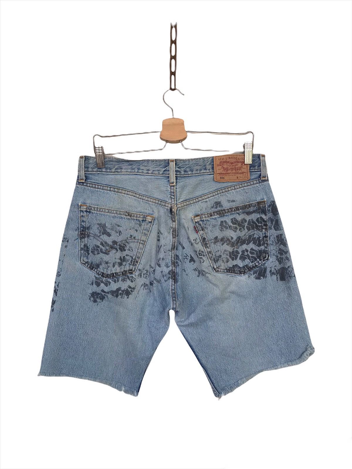 Levi's Made & Crafted × Vintage Vintage Levi’s 501 Uk Short Size US 33 - 2 Thumbnail