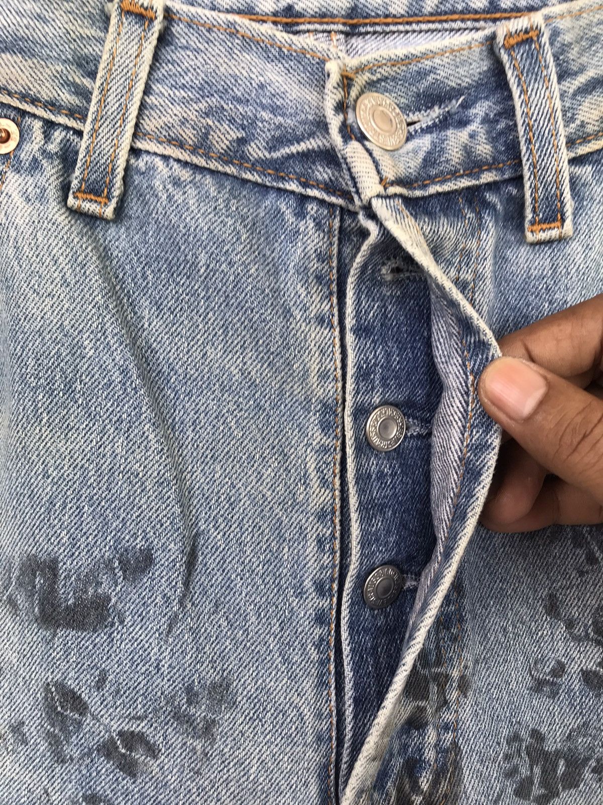 Levi's Made & Crafted × Vintage Vintage Levi’s 501 Uk Short Size US 33 - 6 Thumbnail