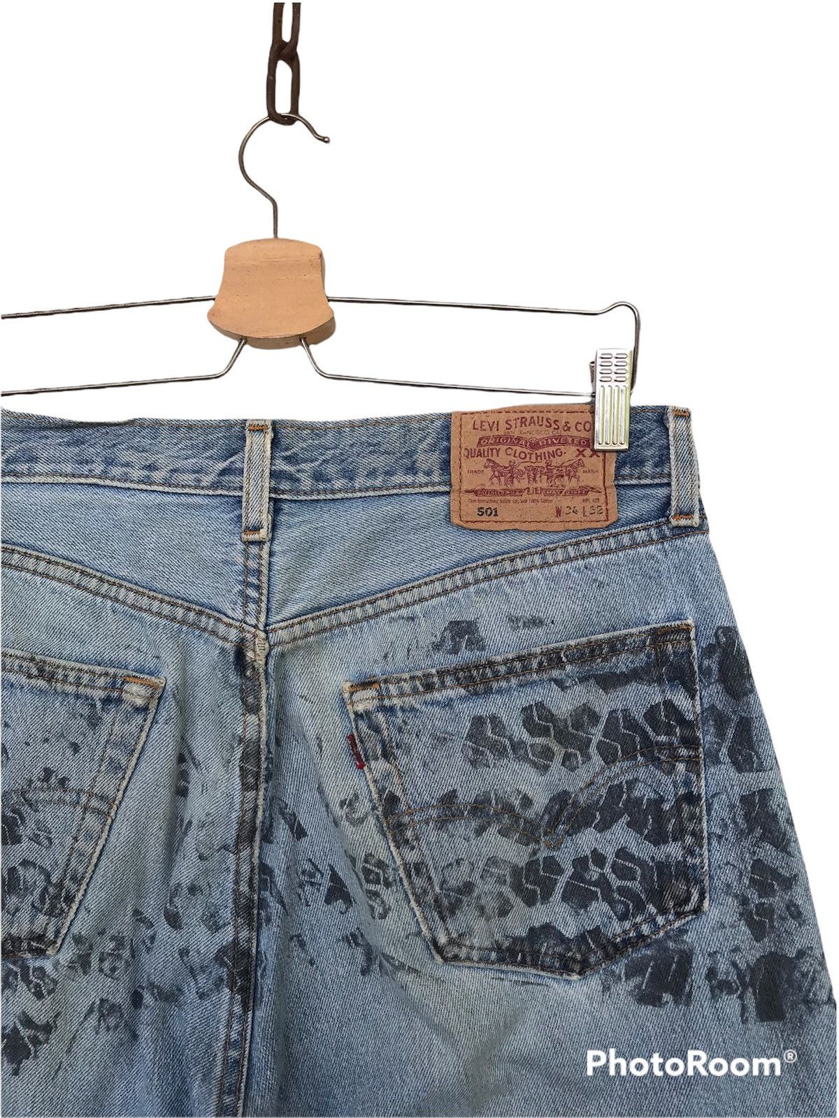 Levi's Made & Crafted × Vintage Vintage Levi’s 501 Uk Short Size US 33 - 4 Thumbnail