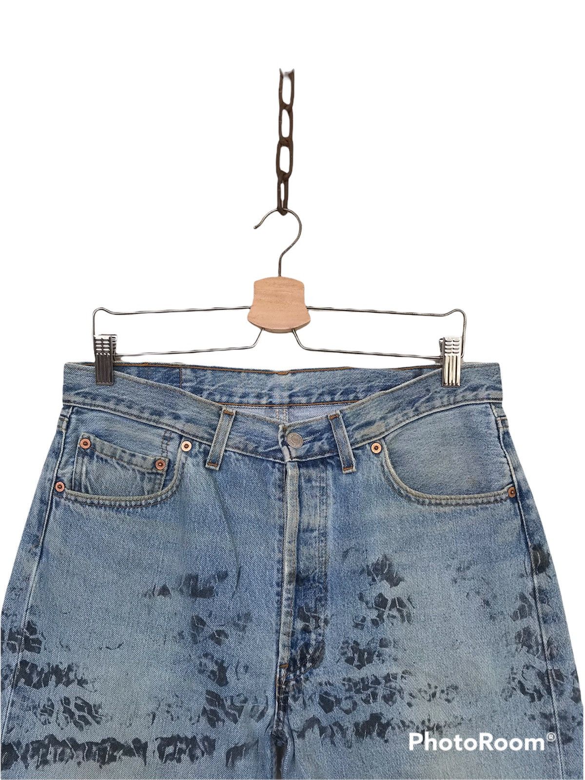 Levi's Made & Crafted × Vintage Vintage Levi’s 501 Uk Short Size US 33 - 5 Thumbnail