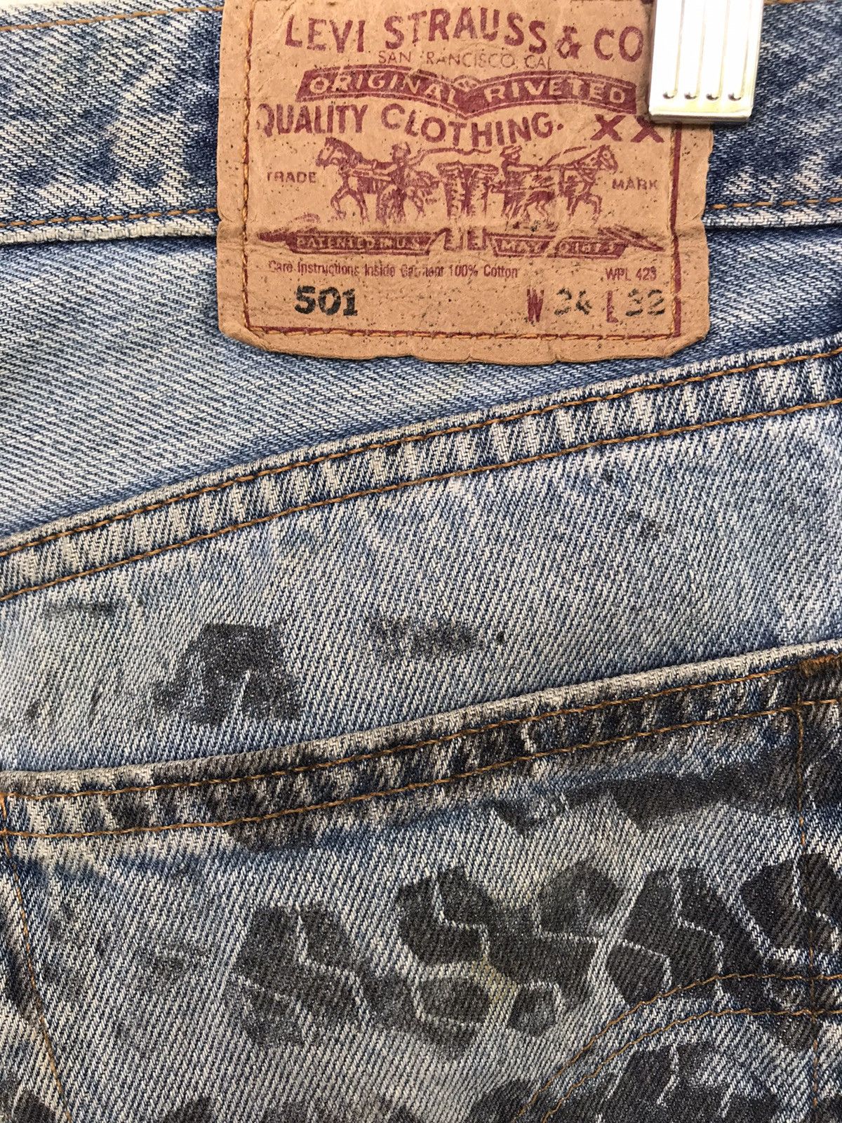 Levi's Made & Crafted × Vintage Vintage Levi’s 501 Uk Short Size US 33 - 7 Thumbnail