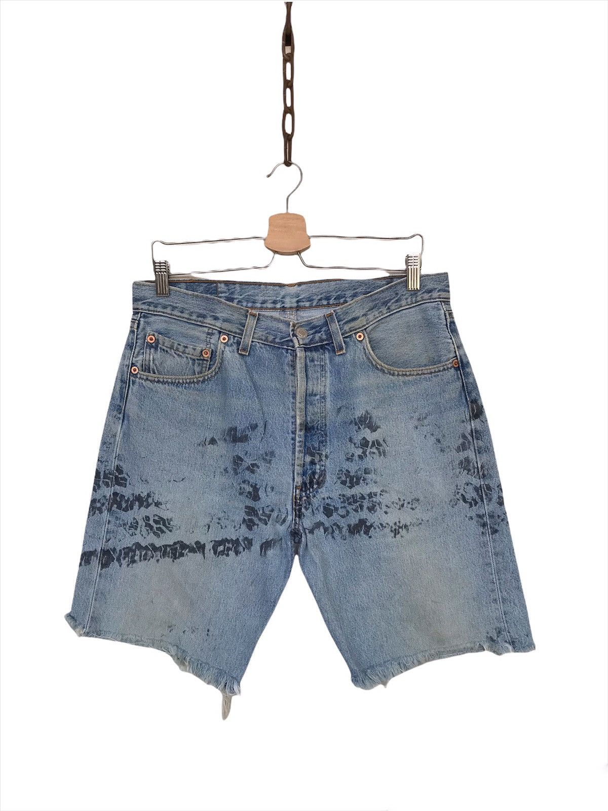 Levi's Made & Crafted × Vintage Vintage Levi’s 501 Uk Short Size US 33 - 1 Thumbnail
