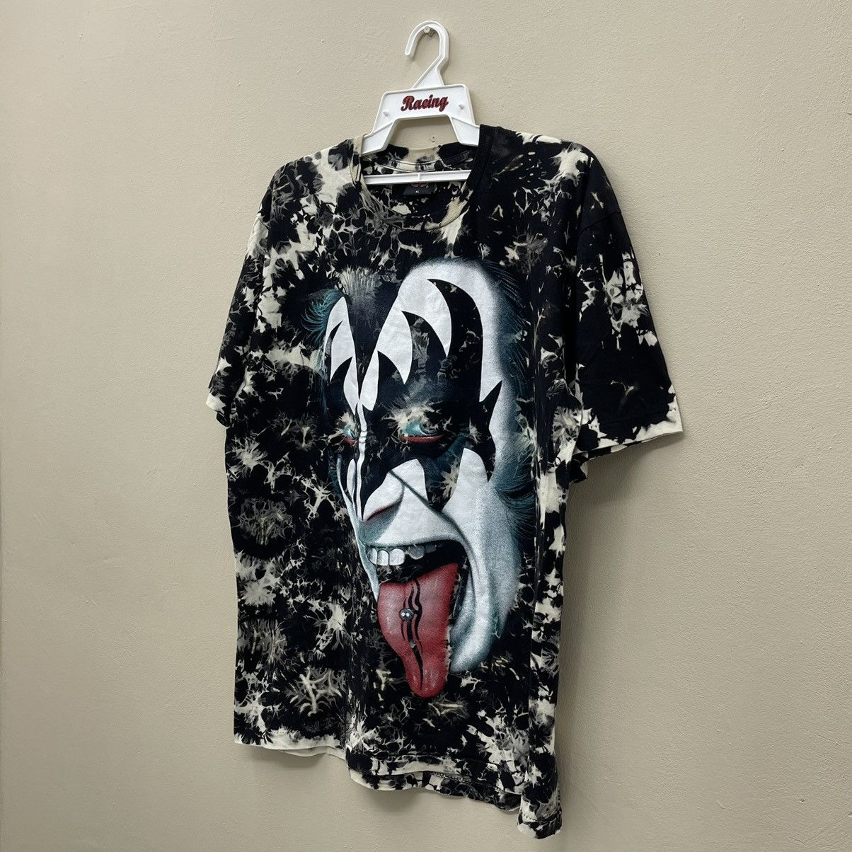 KISS Vintage Kiss T-Shirt Big Face Heavy Metal Tee Size US XL / EU 56 / 4 - 8 Thumbnail