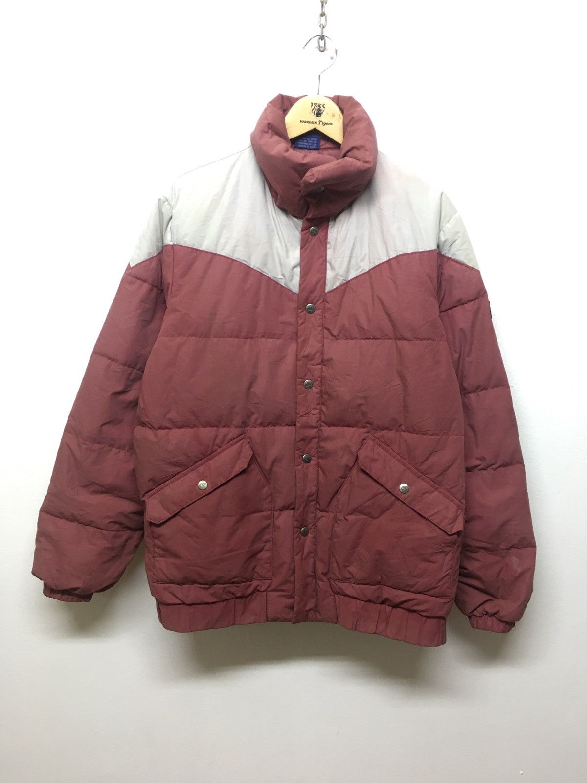 Nike × Vintage Vintaga 90's Nike Puffer Jacket Size US XL / EU 56 / 4 - 2 Thumbnail
