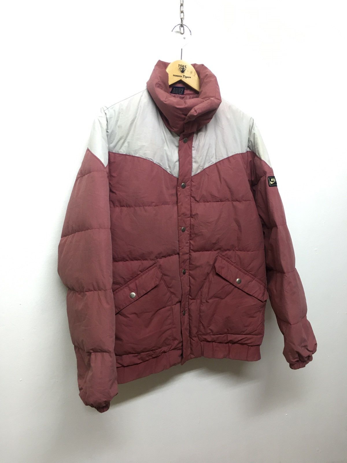 Nike × Vintage Vintaga 90's Nike Puffer Jacket Size US XL / EU 56 / 4 - 9 Thumbnail