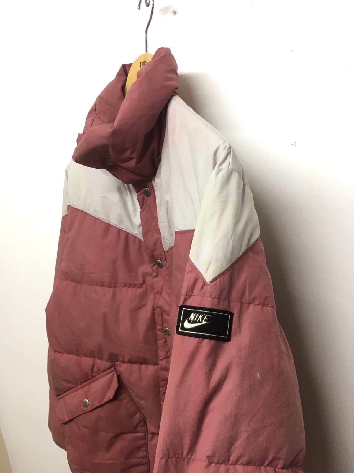 Nike × Vintage Vintaga 90's Nike Puffer Jacket Size US XL / EU 56 / 4 - 8 Thumbnail