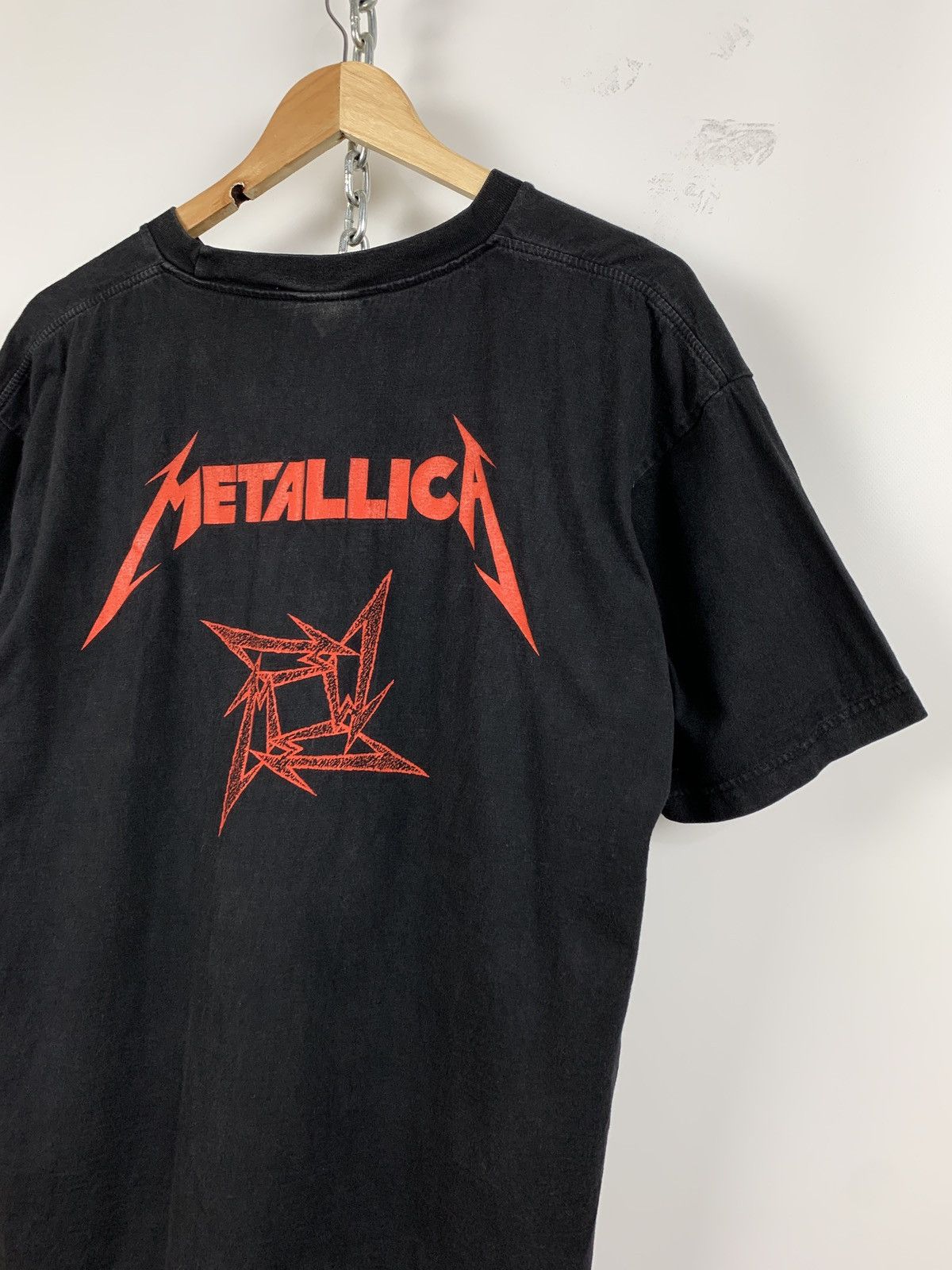 Band Tees Vintage Metallica Kill ‘Em All Ninja Star Black T-Shirt Size US XL / EU 56 / 4 - 8 Thumbnail