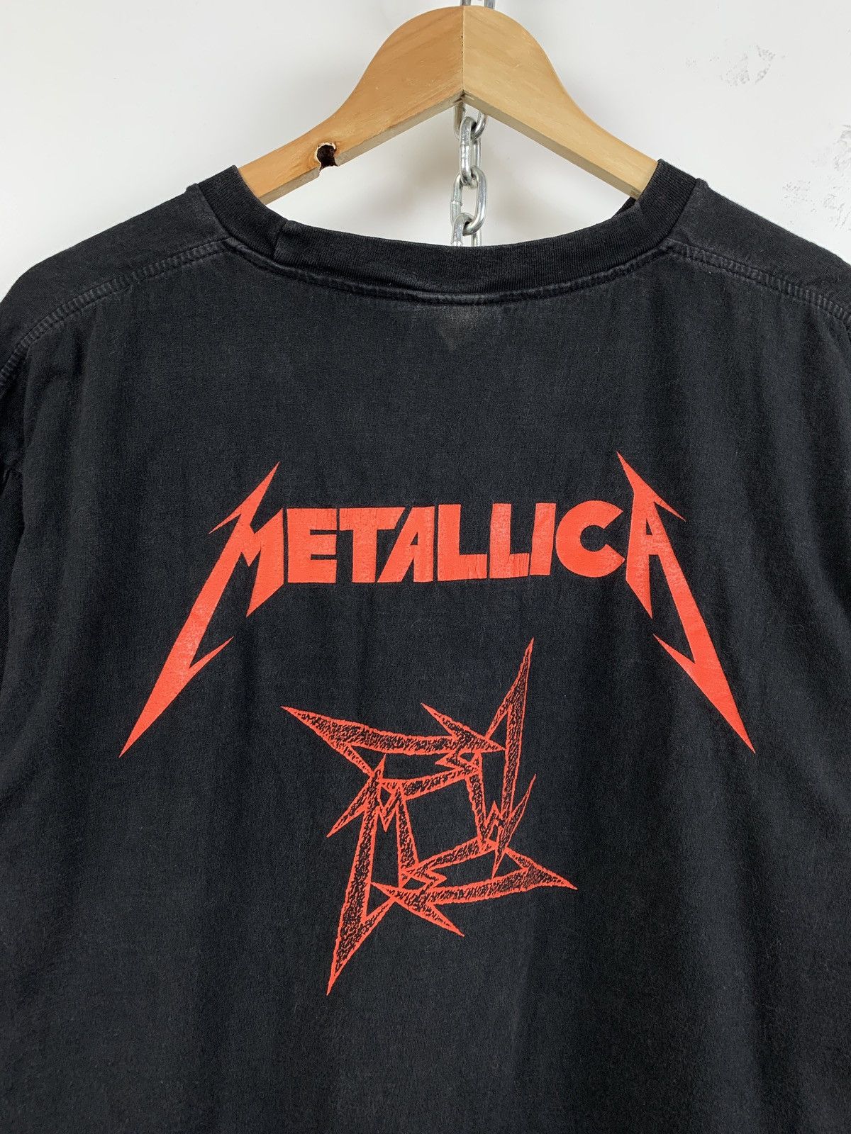 Band Tees Vintage Metallica Kill ‘Em All Ninja Star Black T-Shirt Size US XL / EU 56 / 4 - 10 Thumbnail
