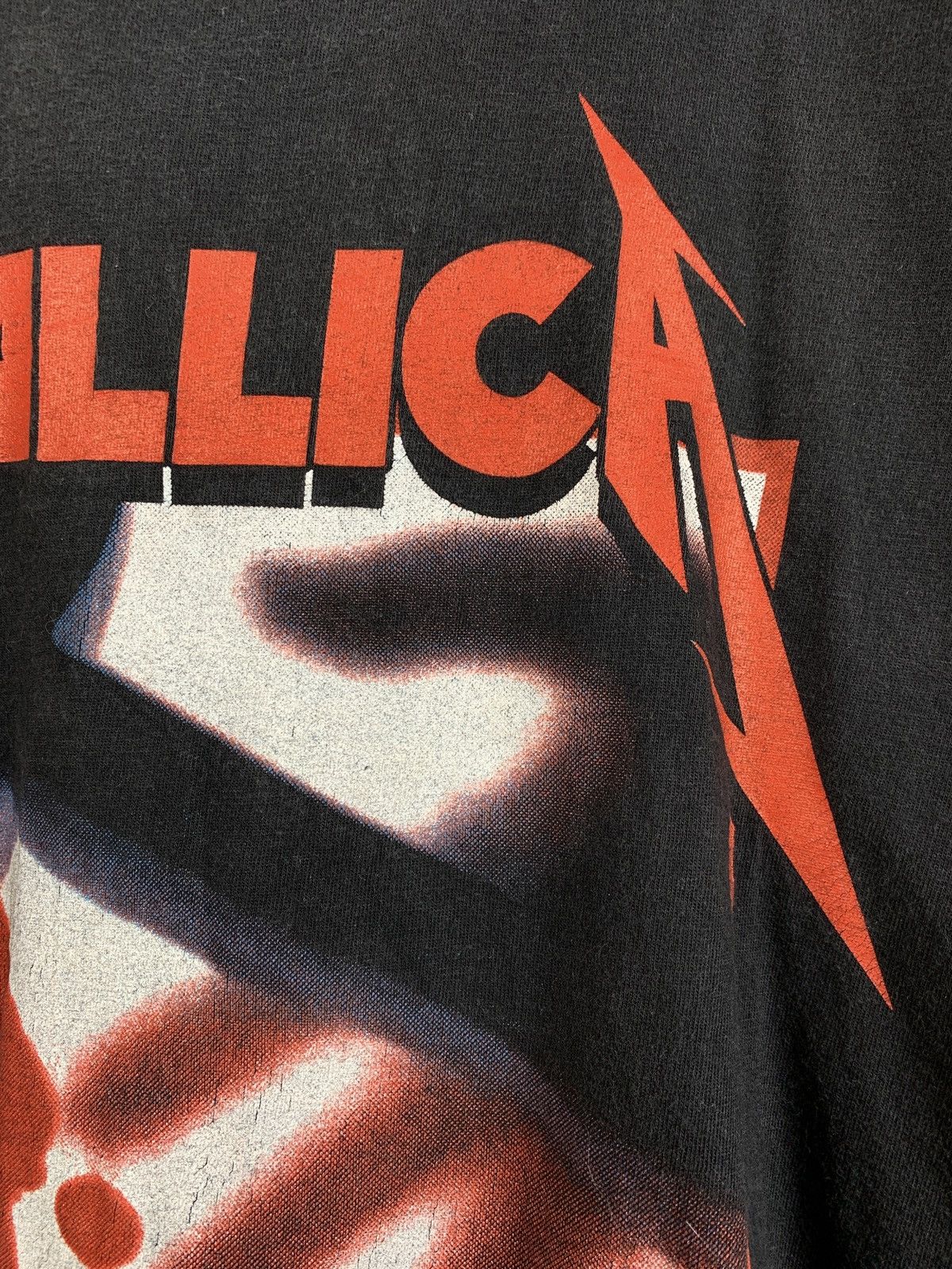 Band Tees Vintage Metallica Kill ‘Em All Ninja Star Black T-Shirt Size US XL / EU 56 / 4 - 14 Thumbnail