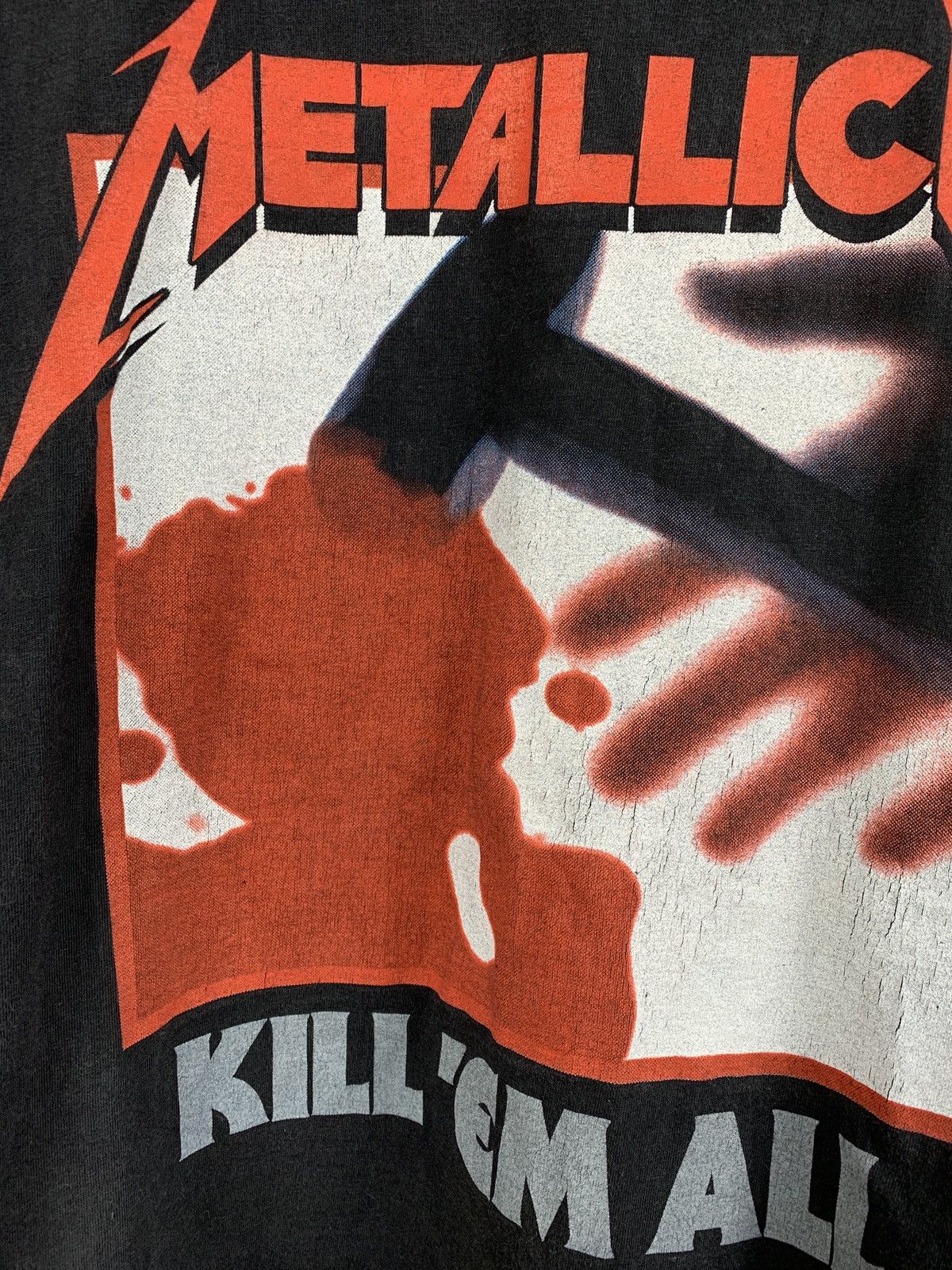 Band Tees Vintage Metallica Kill ‘Em All Ninja Star Black T-Shirt Size US XL / EU 56 / 4 - 12 Thumbnail
