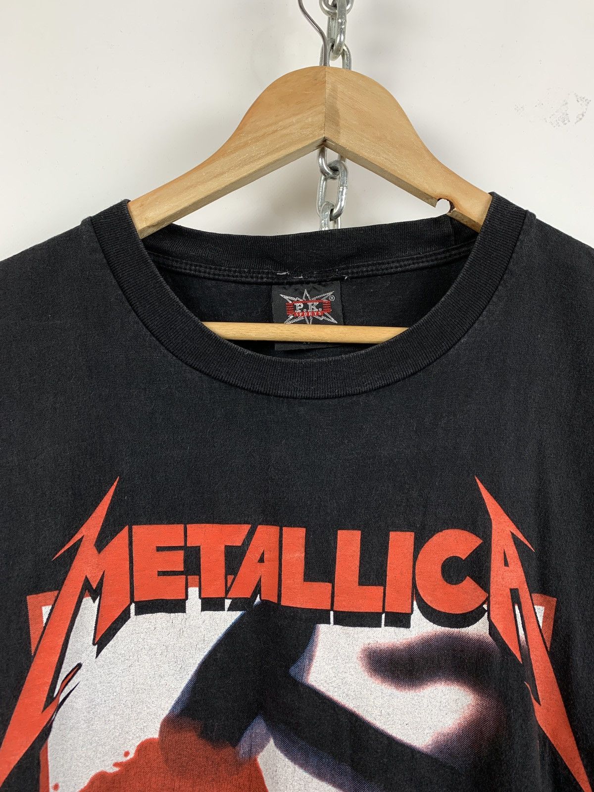 Band Tees Vintage Metallica Kill ‘Em All Ninja Star Black T-Shirt Size US XL / EU 56 / 4 - 9 Thumbnail