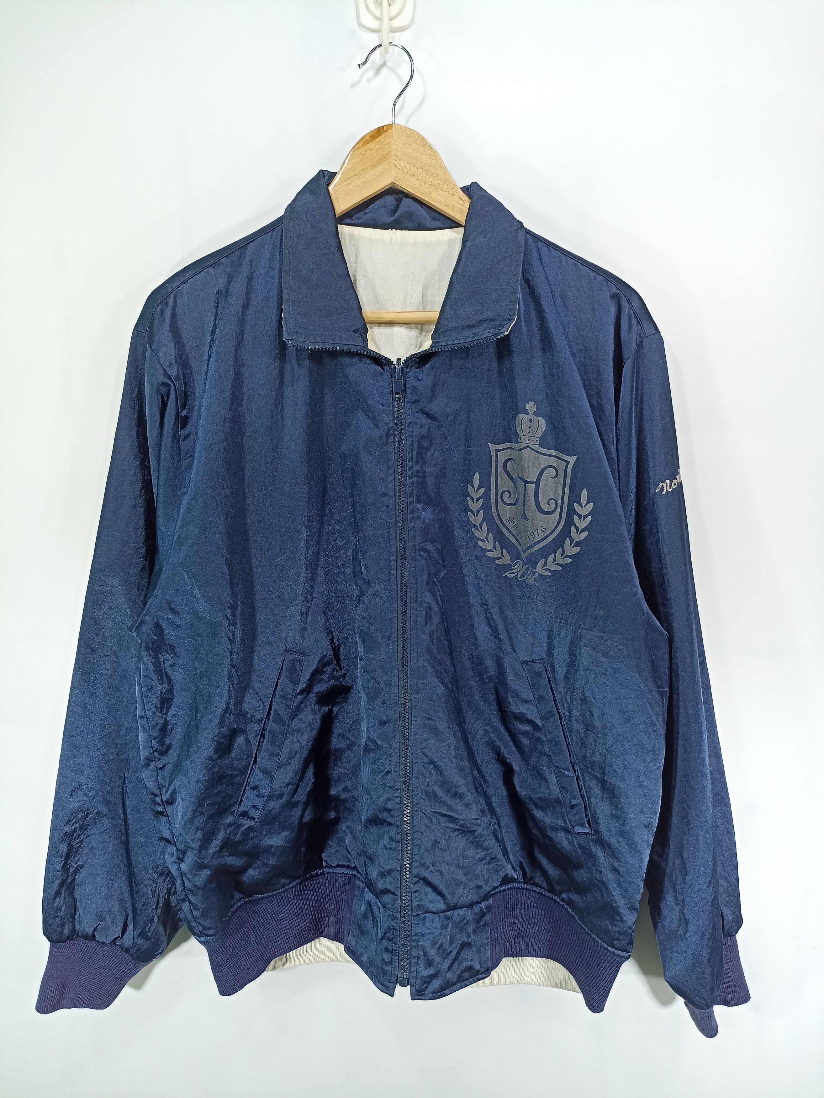 Japanese Brand × Vintage Vintage Reversible Nylon Jacket Size US M / EU 48-50 / 2 - 1 Thumbnail