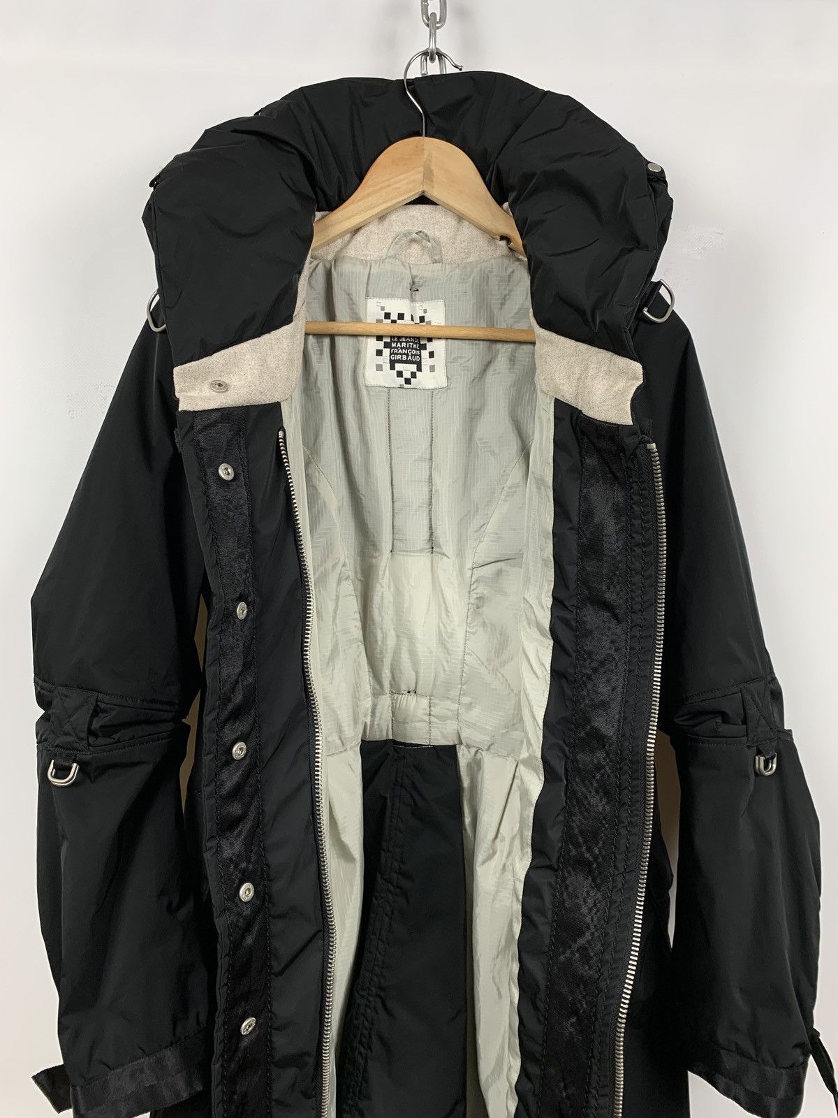 Marithe + Francois Girbaud Vintage Marithe Francois Girbaud Avant Garde Coat Jacket Size XS / US 0-2 / IT 36-38 - 11 Thumbnail