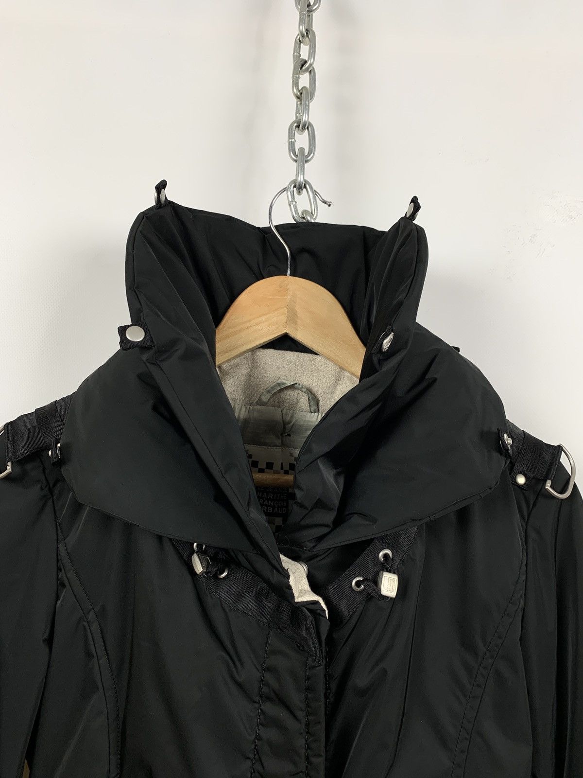 Marithe + Francois Girbaud Vintage Marithe Francois Girbaud Avant Garde Coat Jacket Size XS / US 0-2 / IT 36-38 - 13 Thumbnail