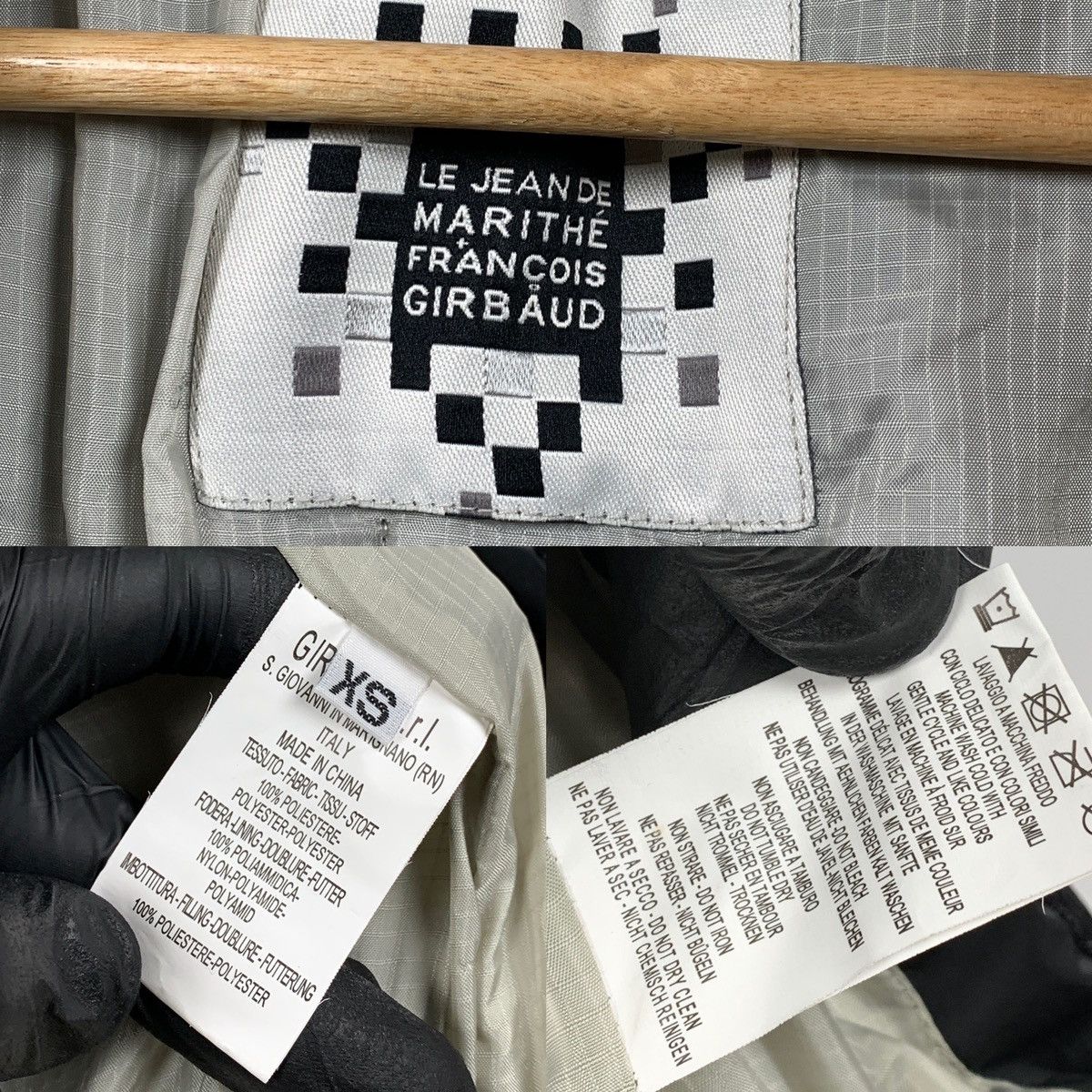 Marithe + Francois Girbaud Vintage Marithe Francois Girbaud Avant Garde Coat Jacket Size XS / US 0-2 / IT 36-38 - 21 Thumbnail