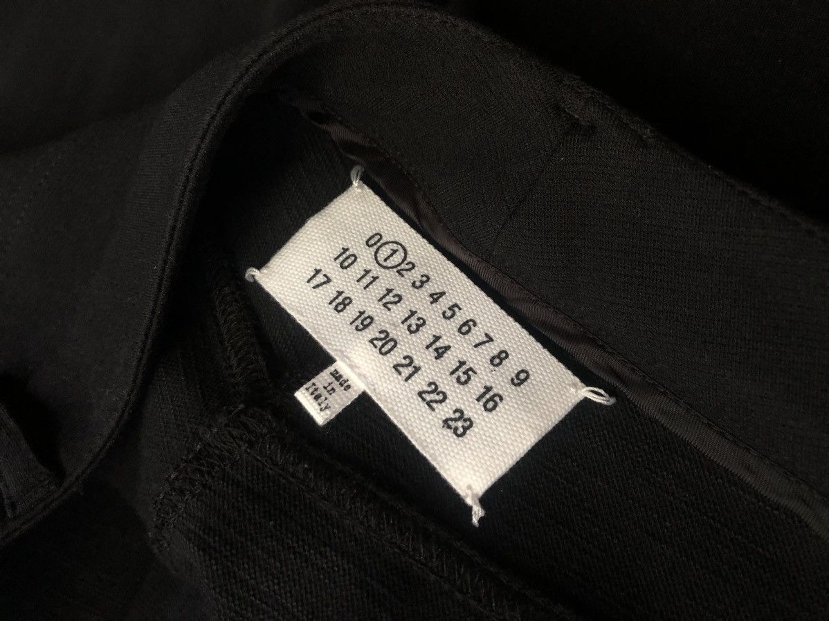 Maison Margiela Margiela Black Casual Pants Size 32" / US 10 / IT 46 - 15 Thumbnail