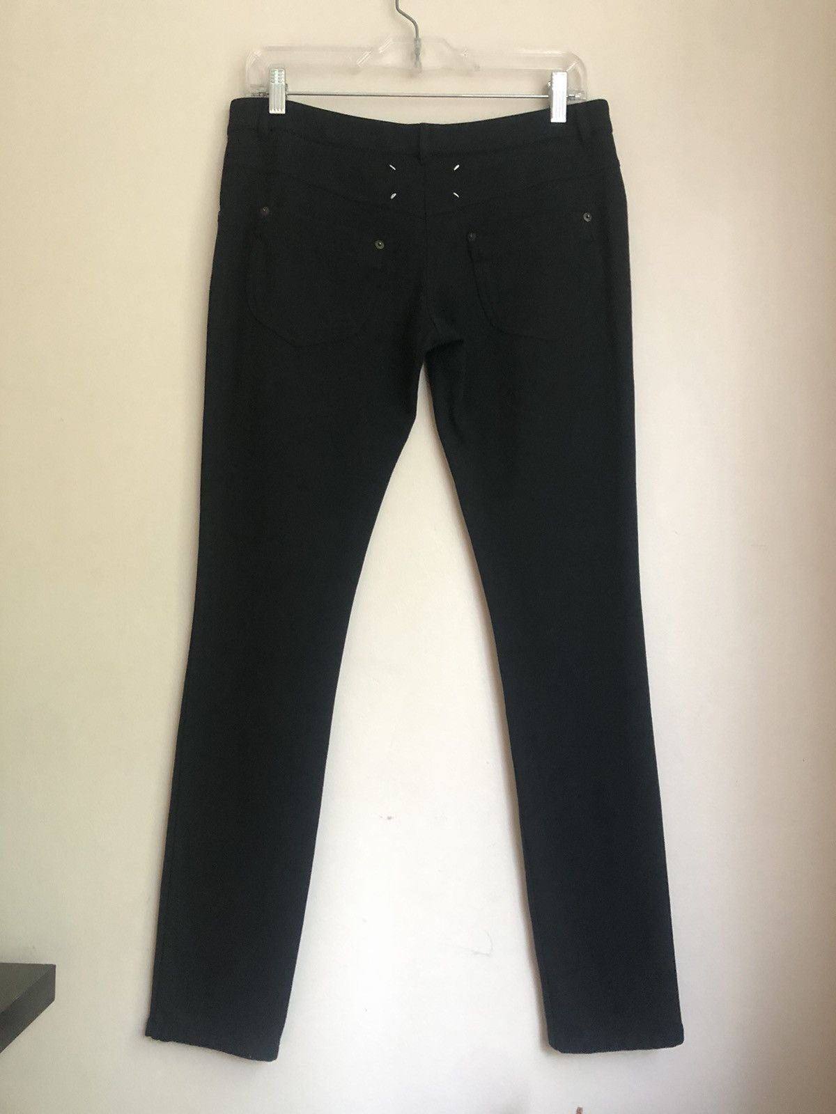 Maison Margiela Margiela Black Casual Pants Size 32" / US 10 / IT 46 - 2 Thumbnail
