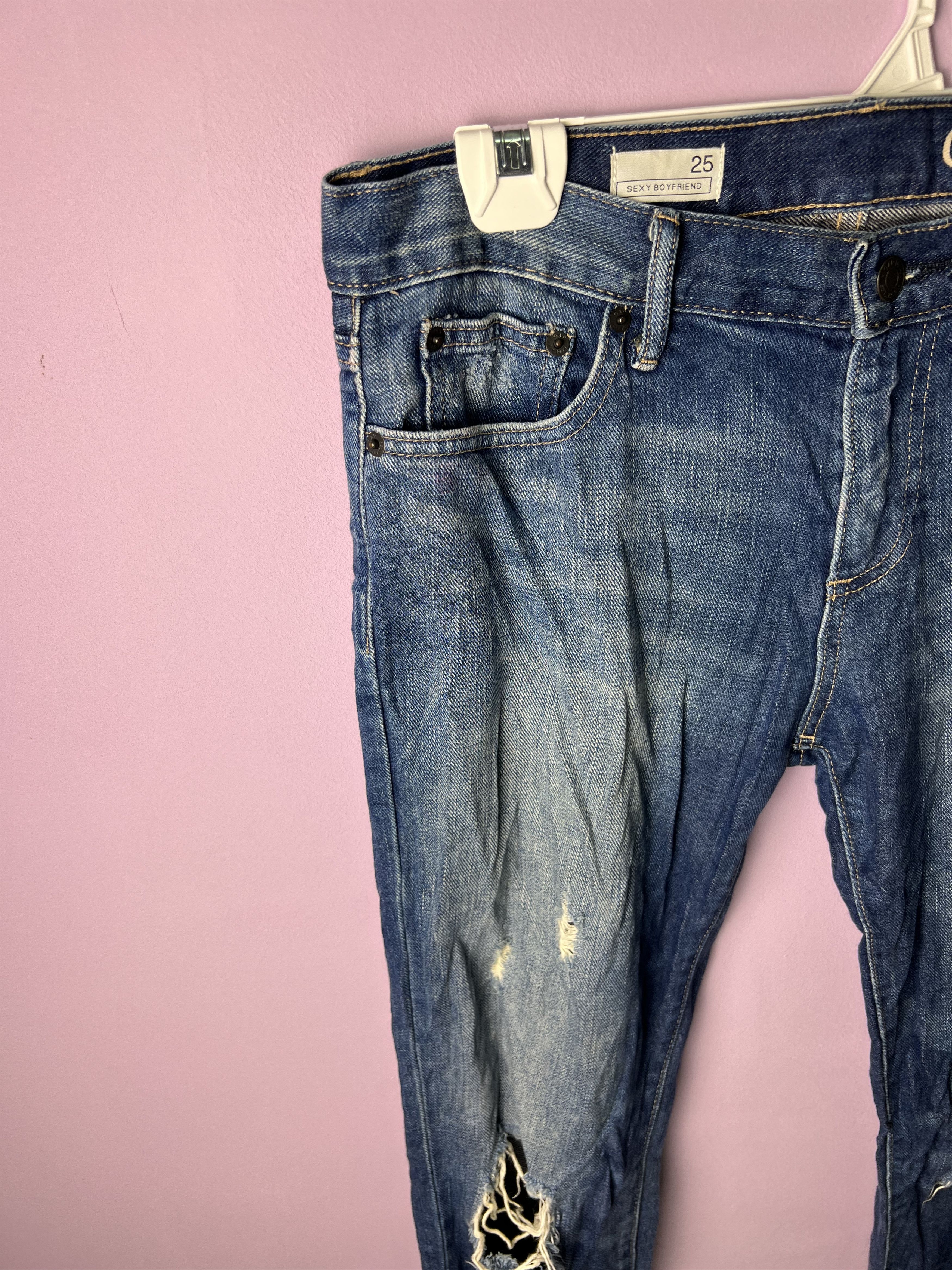Gap 🔥Gap Distressed Denim Size US 32 / EU 48 - 4 Thumbnail