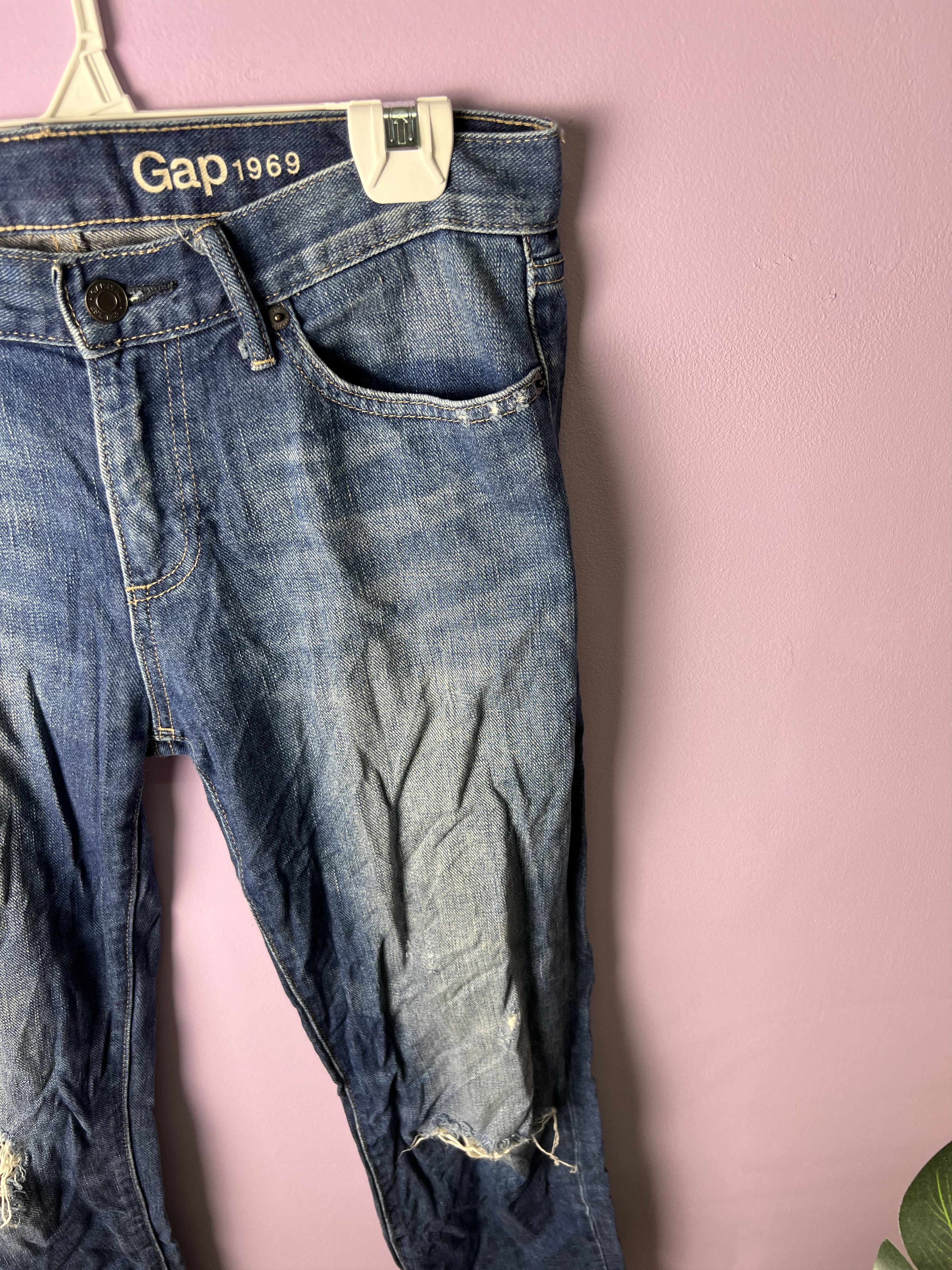 Gap 🔥Gap Distressed Denim Size US 32 / EU 48 - 5 Thumbnail