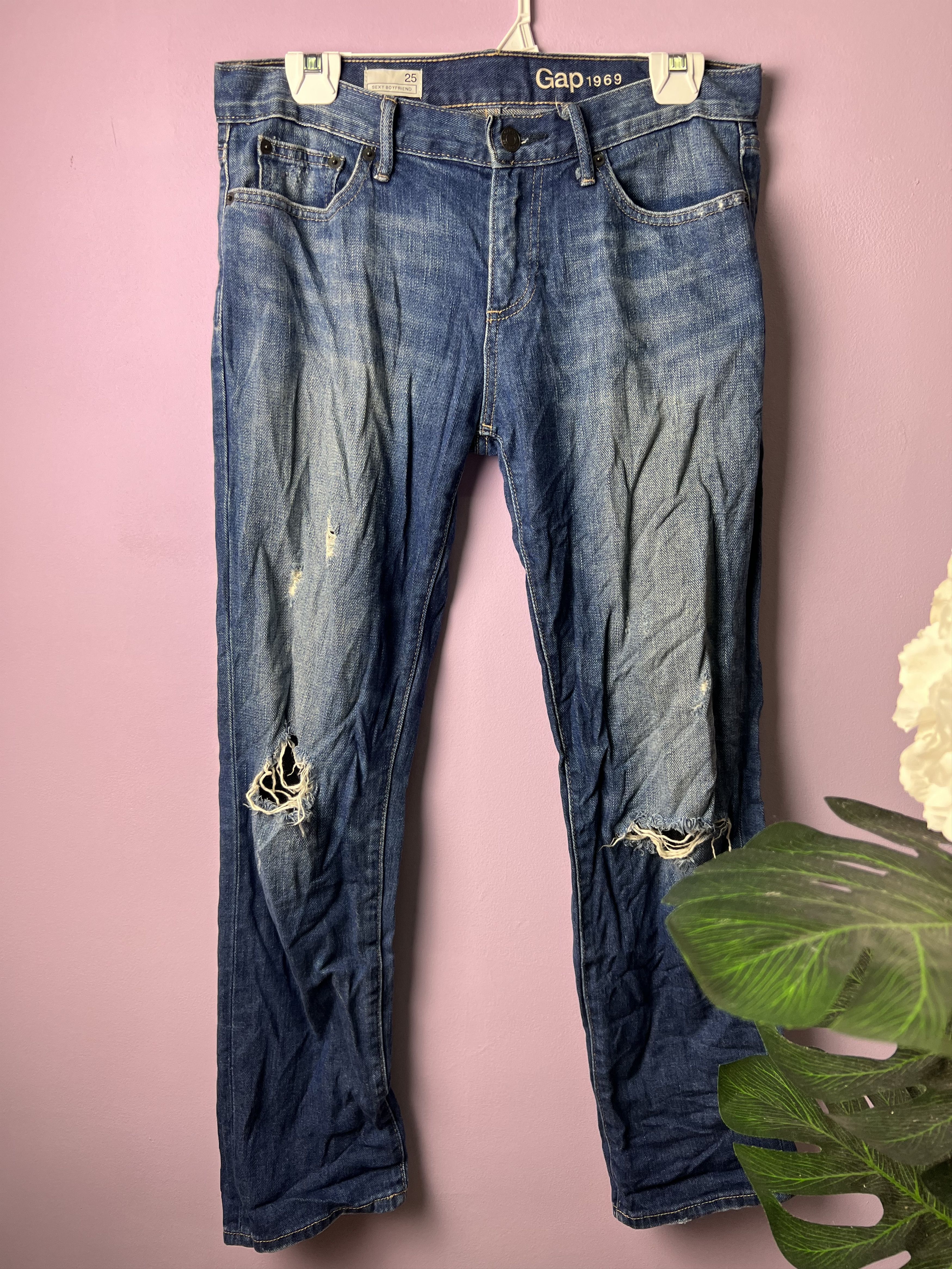 Gap 🔥Gap Distressed Denim Size US 32 / EU 48 - 2 Thumbnail