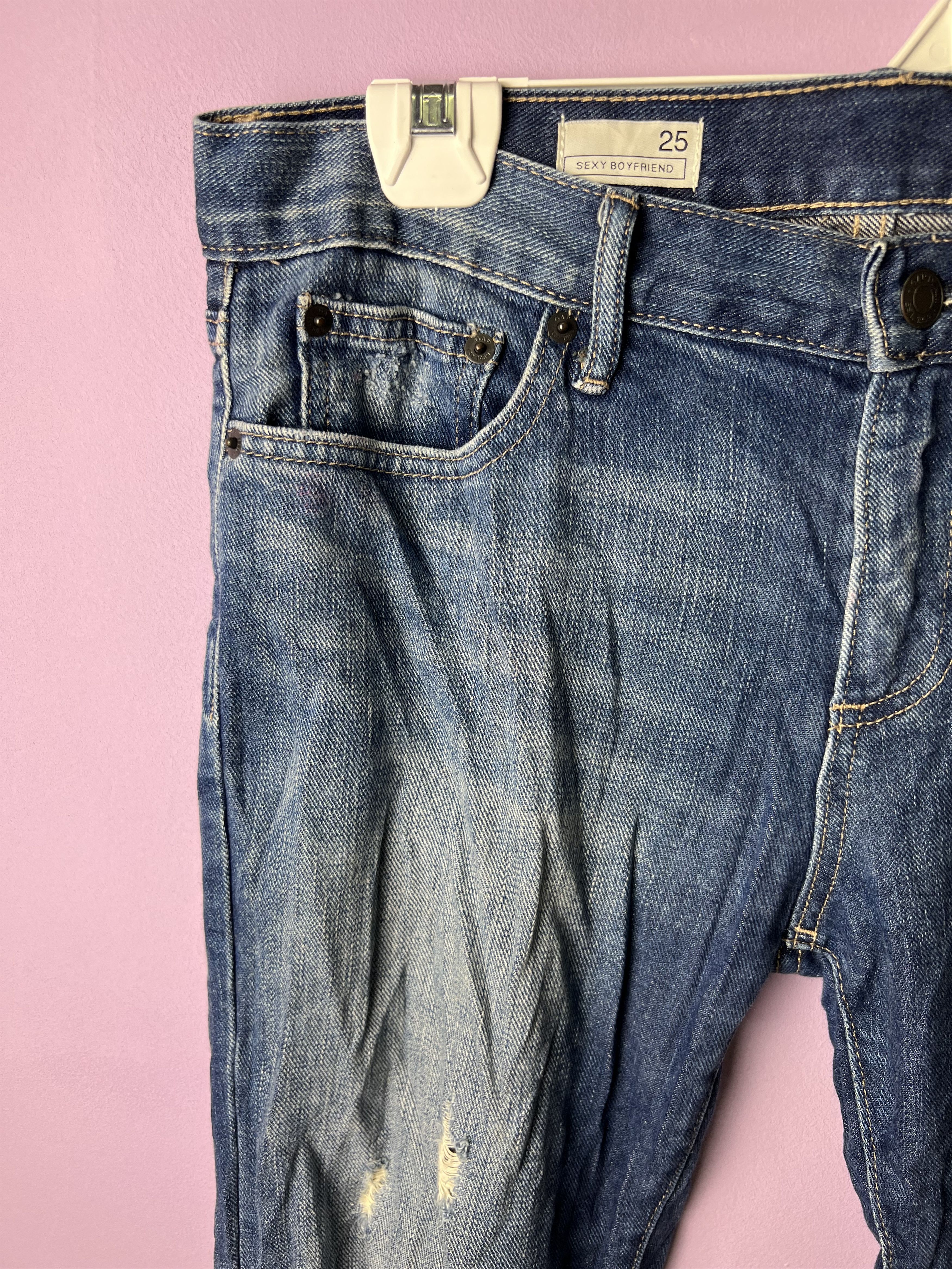 Gap 🔥Gap Distressed Denim Size US 32 / EU 48 - 9 Thumbnail