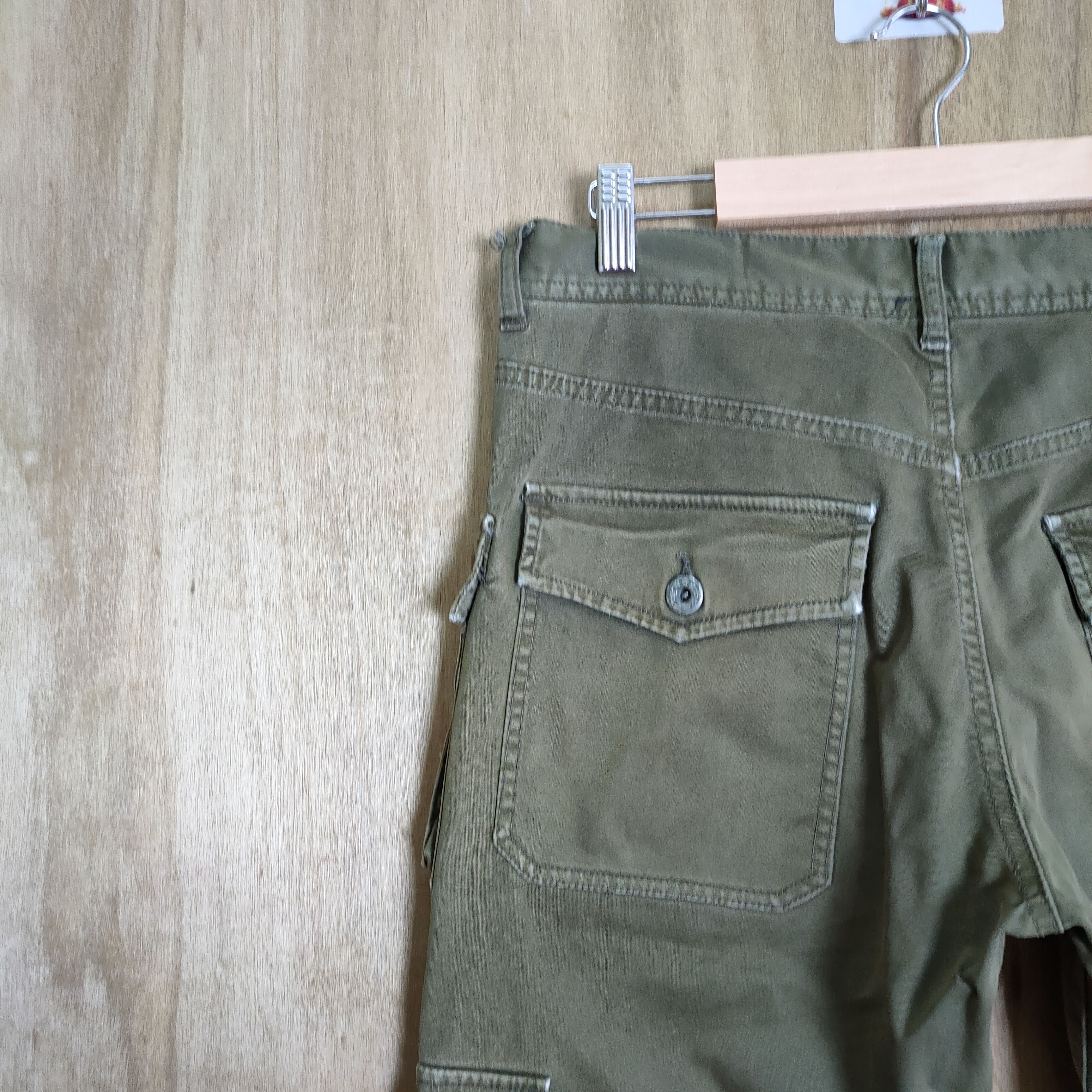 RAGEBLUE W30 RAGEBLUE FADED BUSH PANTS / MULTIPOCKET CARGO PANTS Size US 30 / EU 46 - 12 Thumbnail