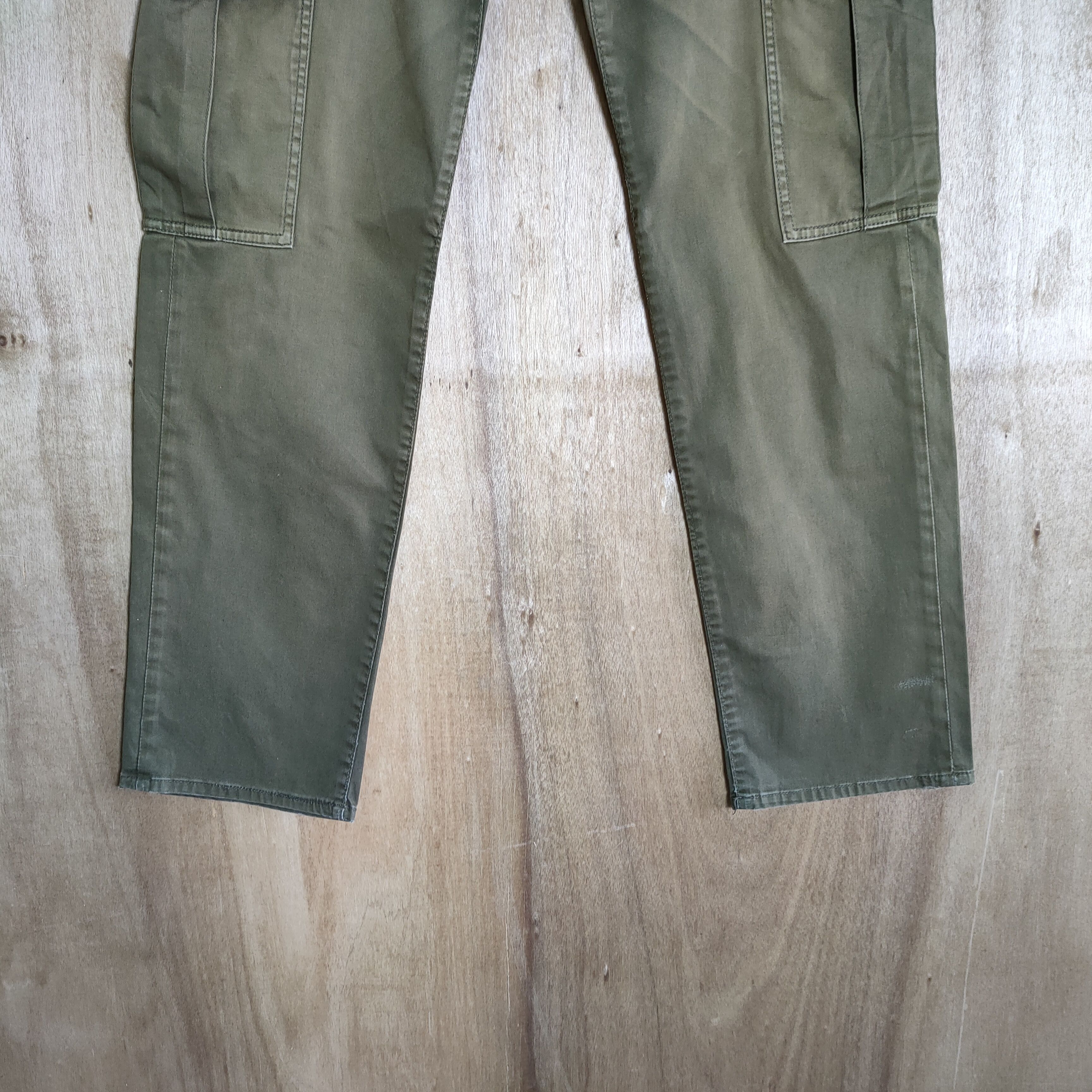 RAGEBLUE W30 RAGEBLUE FADED BUSH PANTS / MULTIPOCKET CARGO PANTS Size US 30 / EU 46 - 3 Thumbnail