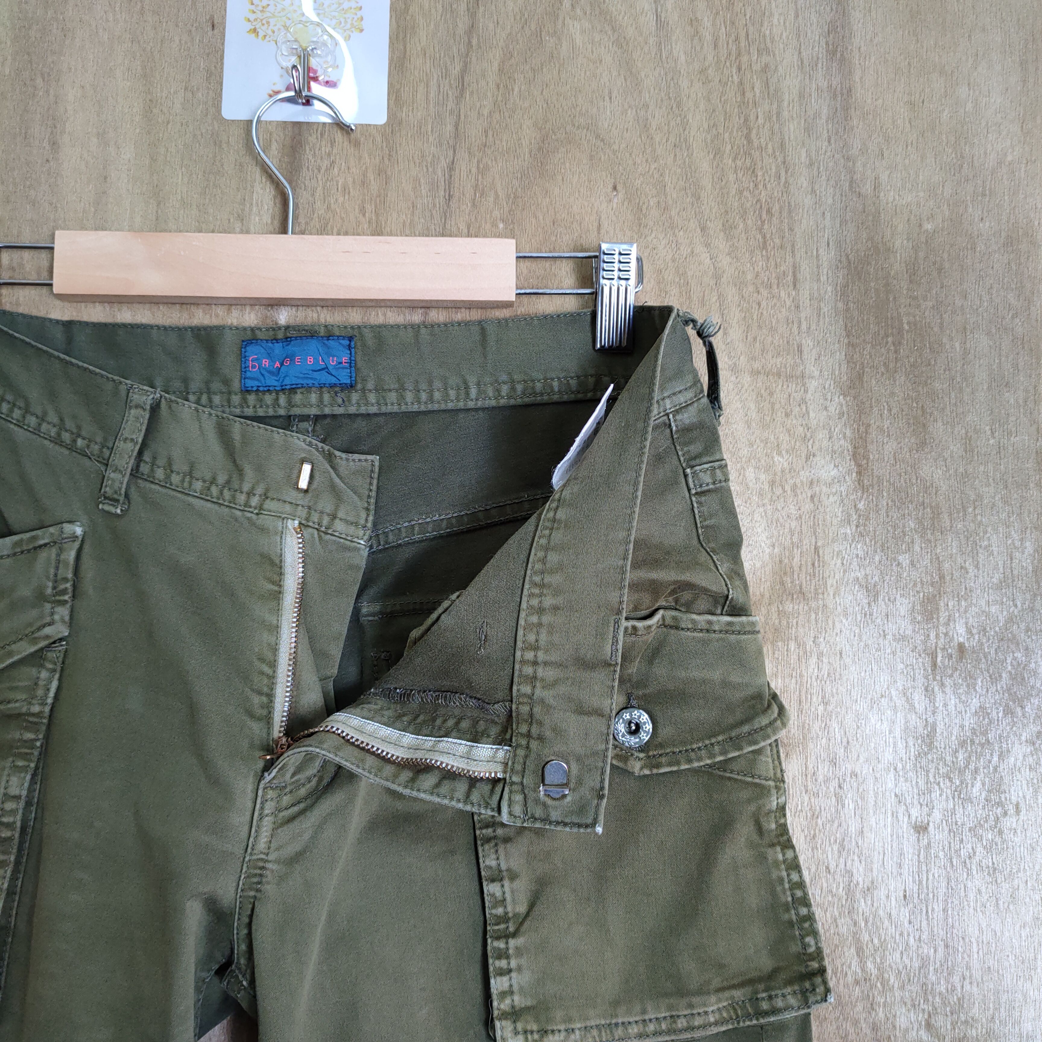 RAGEBLUE W30 RAGEBLUE FADED BUSH PANTS / MULTIPOCKET CARGO PANTS Size US 30 / EU 46 - 8 Thumbnail