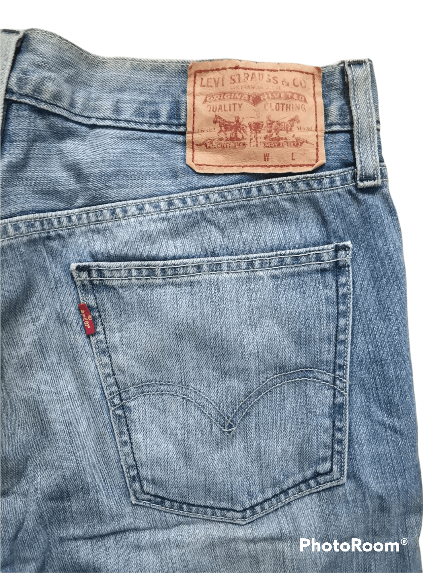 Levi's 🔥Vintage Distressed Levis 507 Slim Boot Denim Size US 33 - 12 Thumbnail