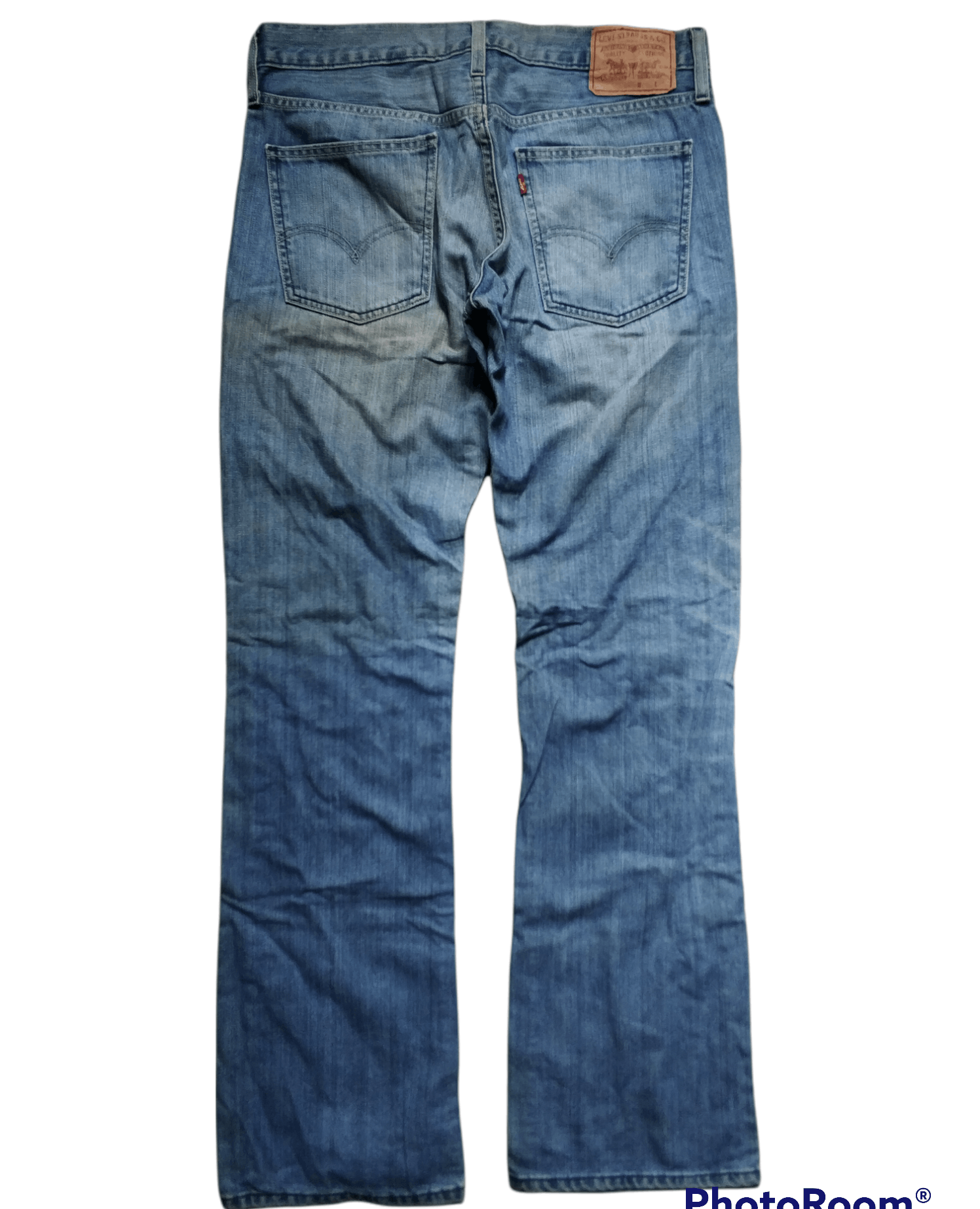 Levi's 🔥Vintage Distressed Levis 507 Slim Boot Denim Size US 33 - 2 Thumbnail