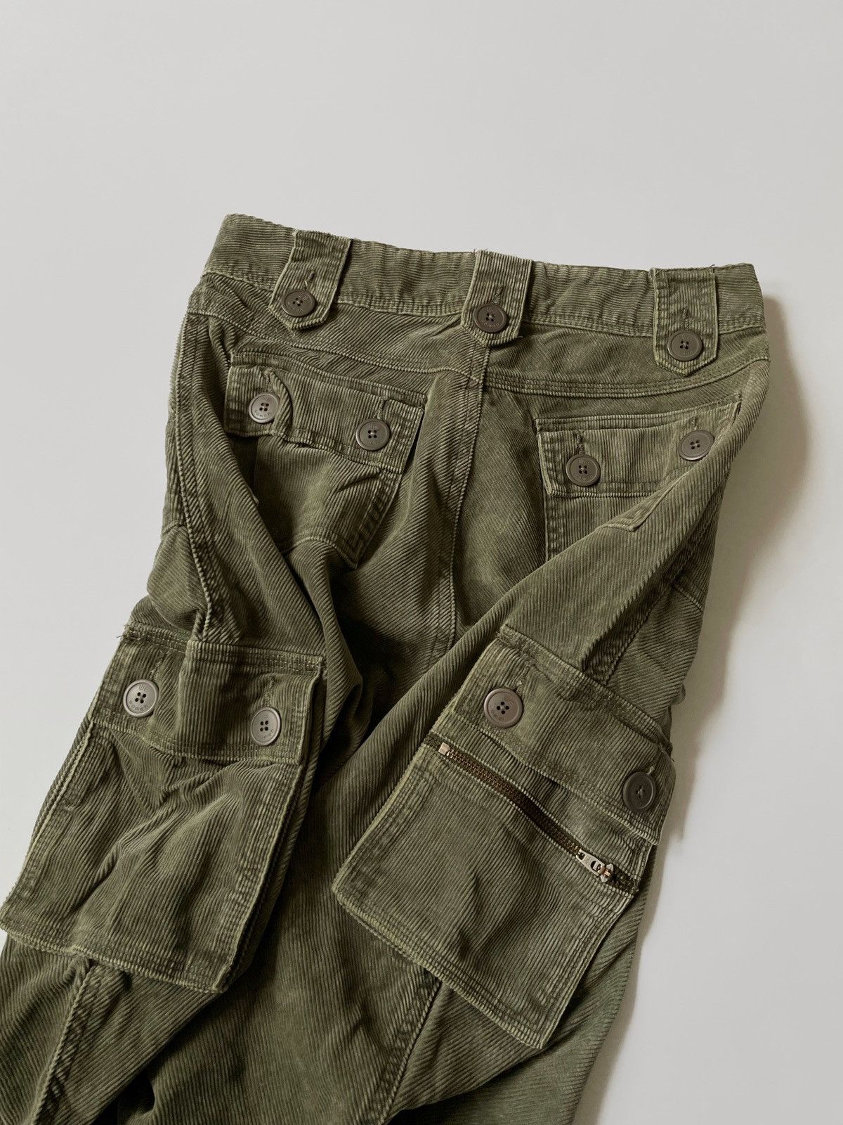 Japanese Brand Vintage cargo velvet skirts Japanese style Size 25" / US 0 / IT 36 - 4 Thumbnail