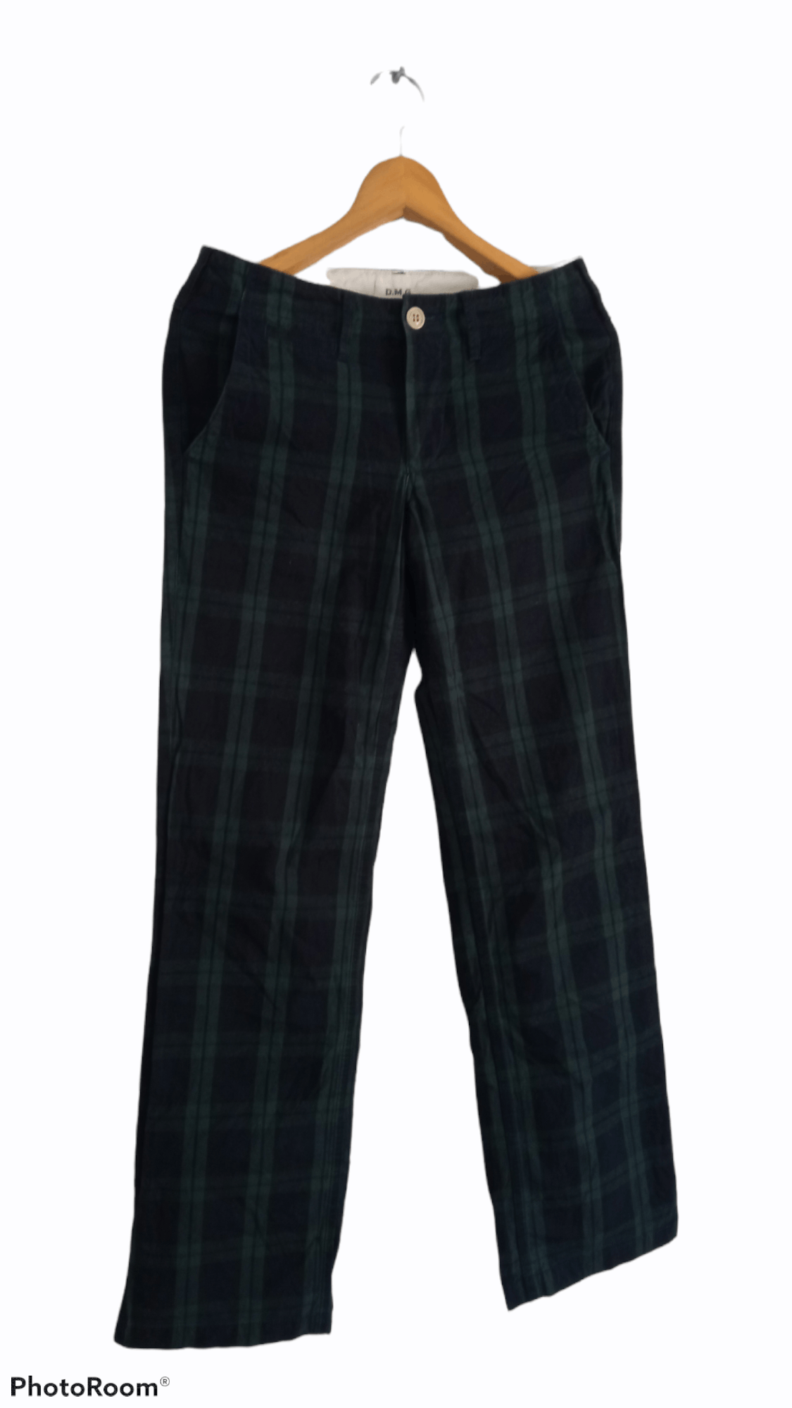 Japanese Brand × Spellbound × Vintage 🔥🔥Vintage Style DMG Domingo Plaid Tartan Pants Size US 29 - 2 Thumbnail