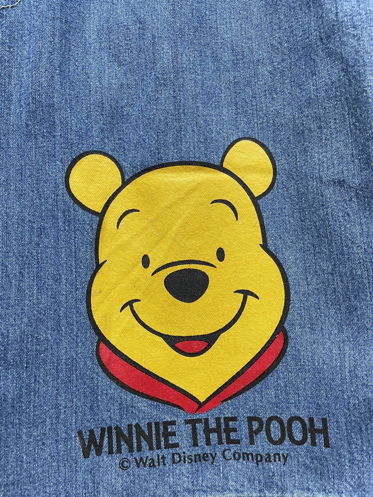 Disney 90’s DISNEY WINNIE THE POOH Elastic Waist Shorts Size 30" / US 8 / IT 44 - 3 Thumbnail
