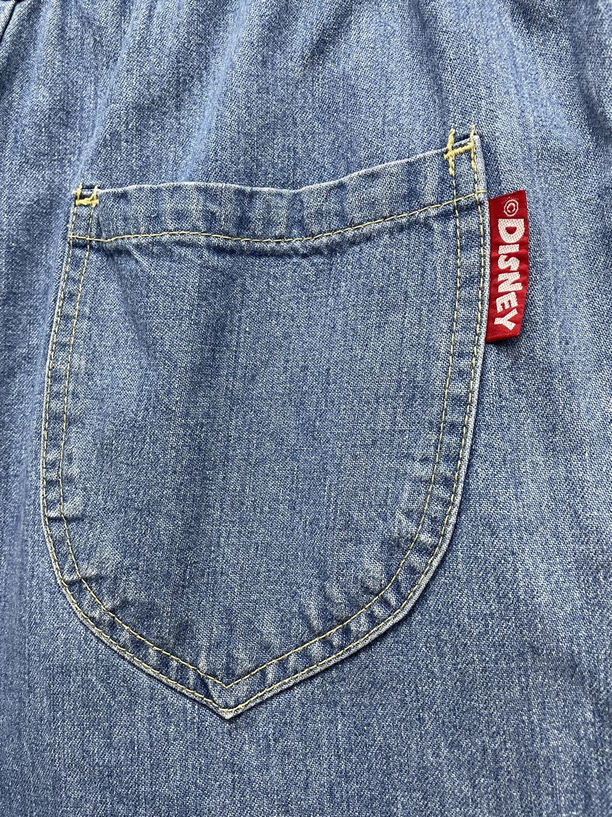 Disney 90’s DISNEY WINNIE THE POOH Elastic Waist Shorts Size 30" / US 8 / IT 44 - 5 Thumbnail