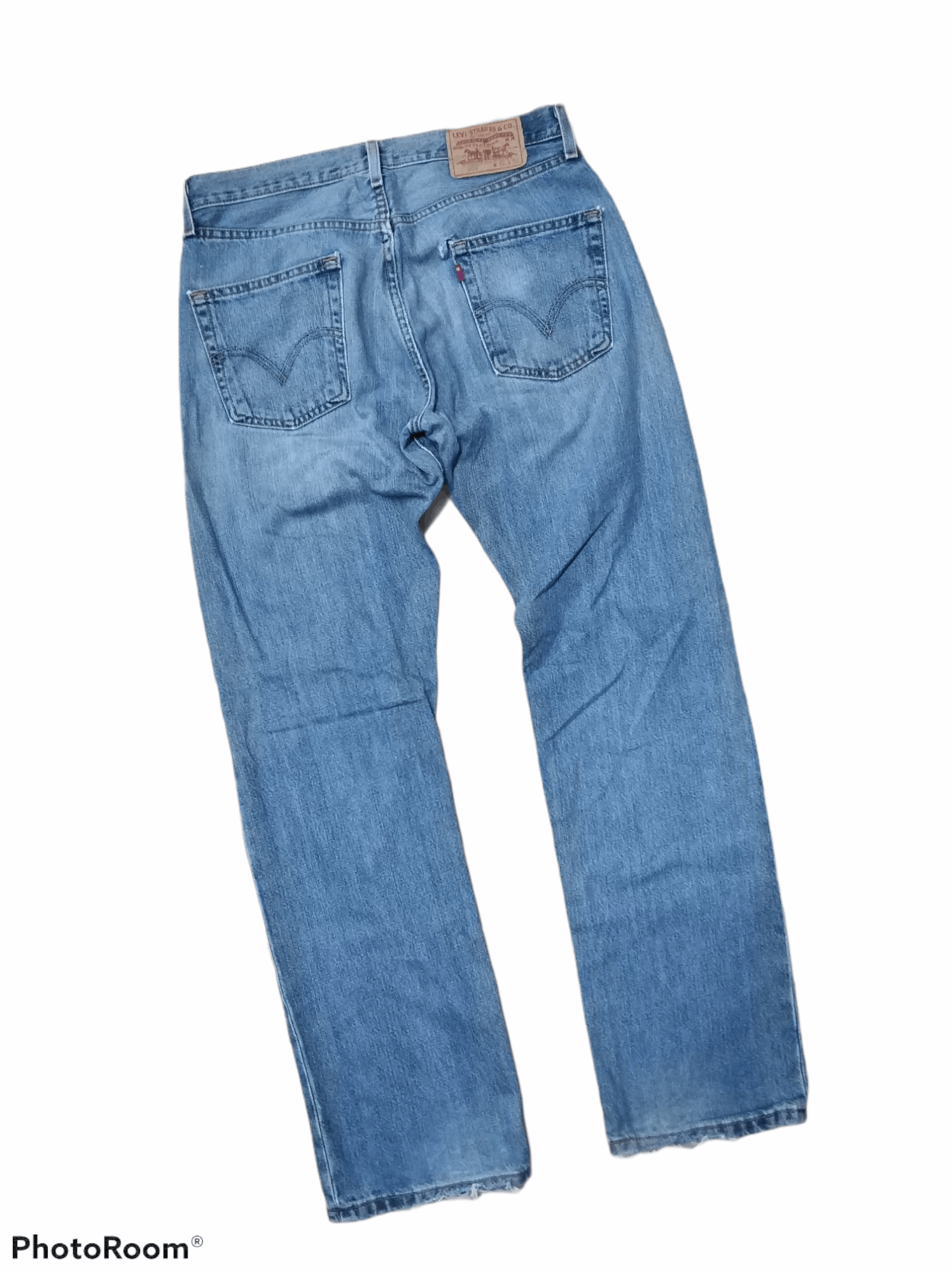 Pre-owned Distressed Denim X Levis Vintage Levi's 501 Jeans In Blue