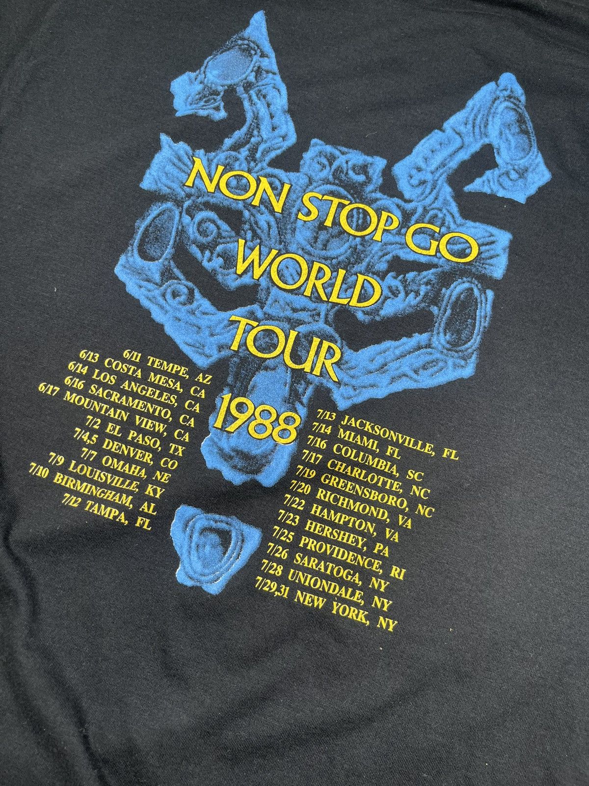 Band Tees Vintage Robert Plant tour tee Size US XL / EU 56 / 4 - 7 Thumbnail