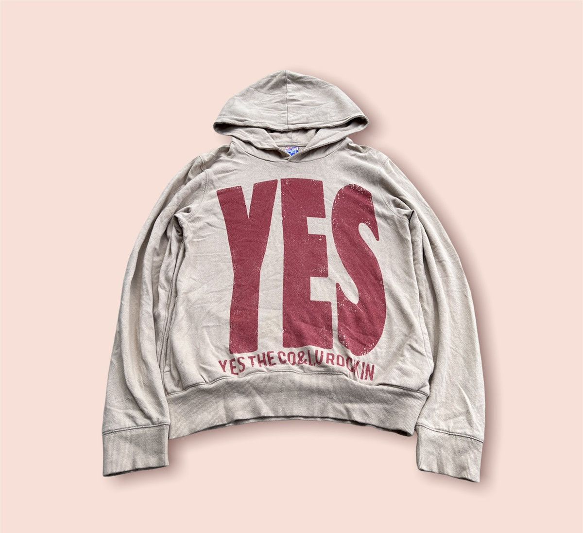 Japanese Brand VINTAGE YES THE CO & LU ROCKIN PULLOVER HOODIE Size US S / EU 44-46 / 1 - 10 Thumbnail