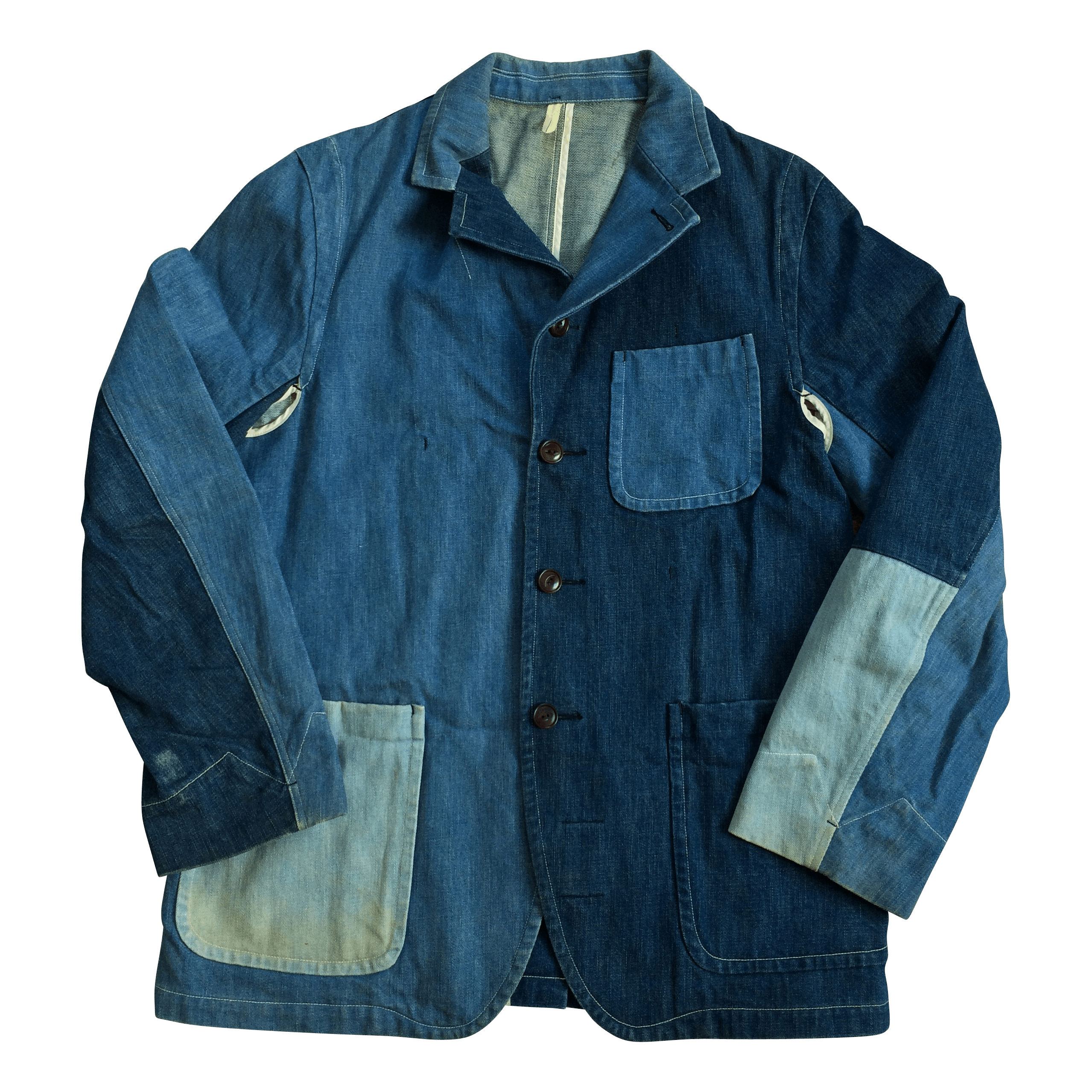 Needles Early Nepenthes Rebuild Denim Coat Size US L / EU 52-54 / 3 - 1 Thumbnail
